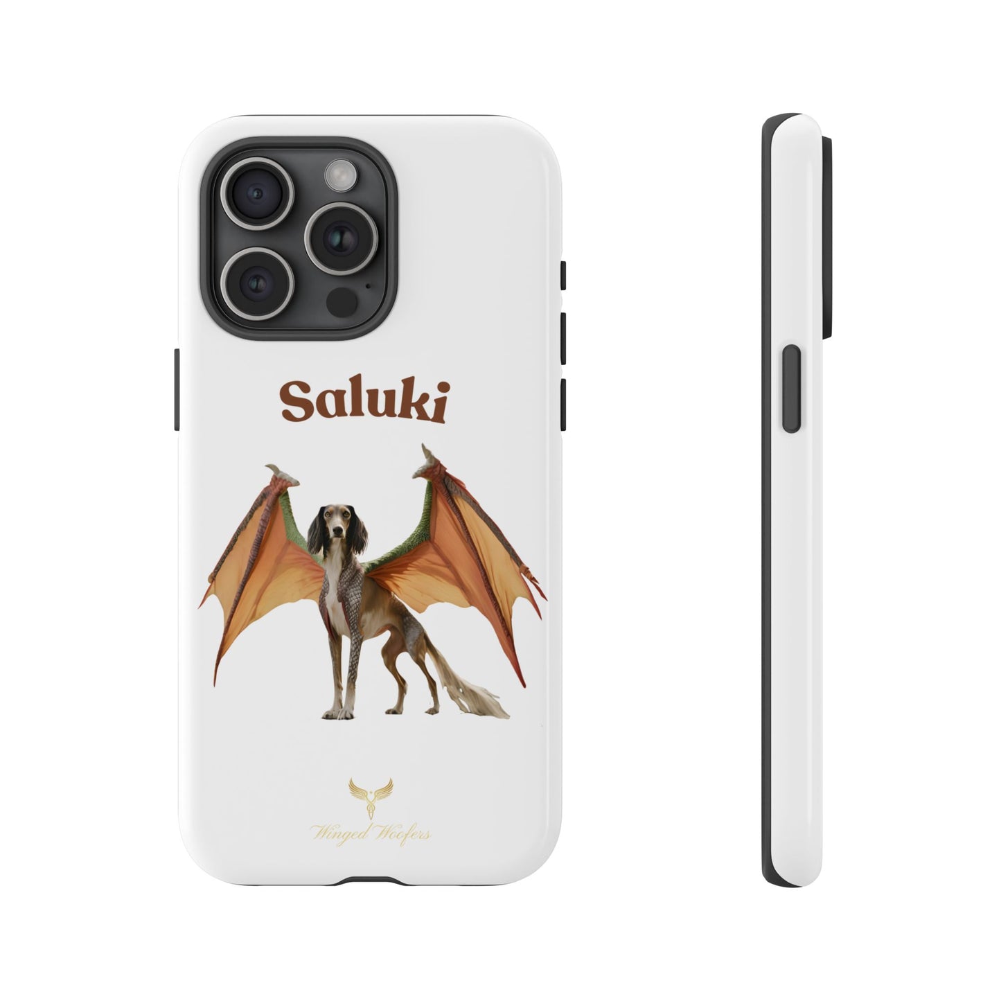 Saluki Dog Dragon Case - Tough Phone Case for Pet Lovers