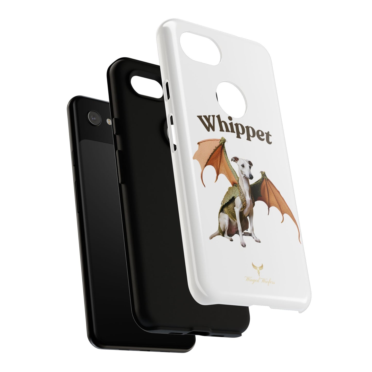 Whippet Dragon Phone Case - Tough & Stylish Pet Accessory