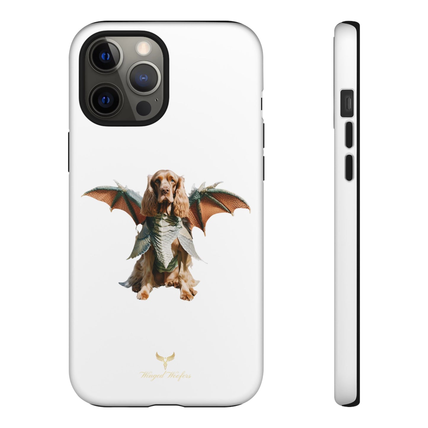 Dragon Wing Cocker Spaniel Dog Phone Case - Tough Cases for Pet Lovers