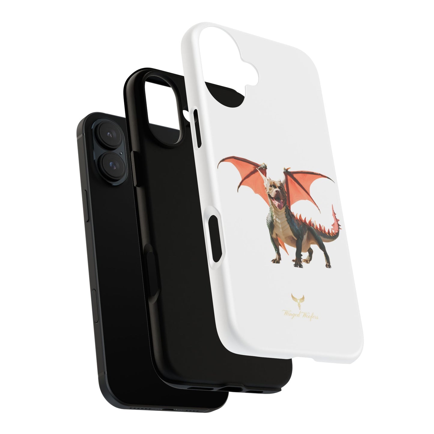 Tough Cases - Fierce Dragon Pitbull Phone Case | Unique Animal Design | Perfect Gift for Animal Lovers