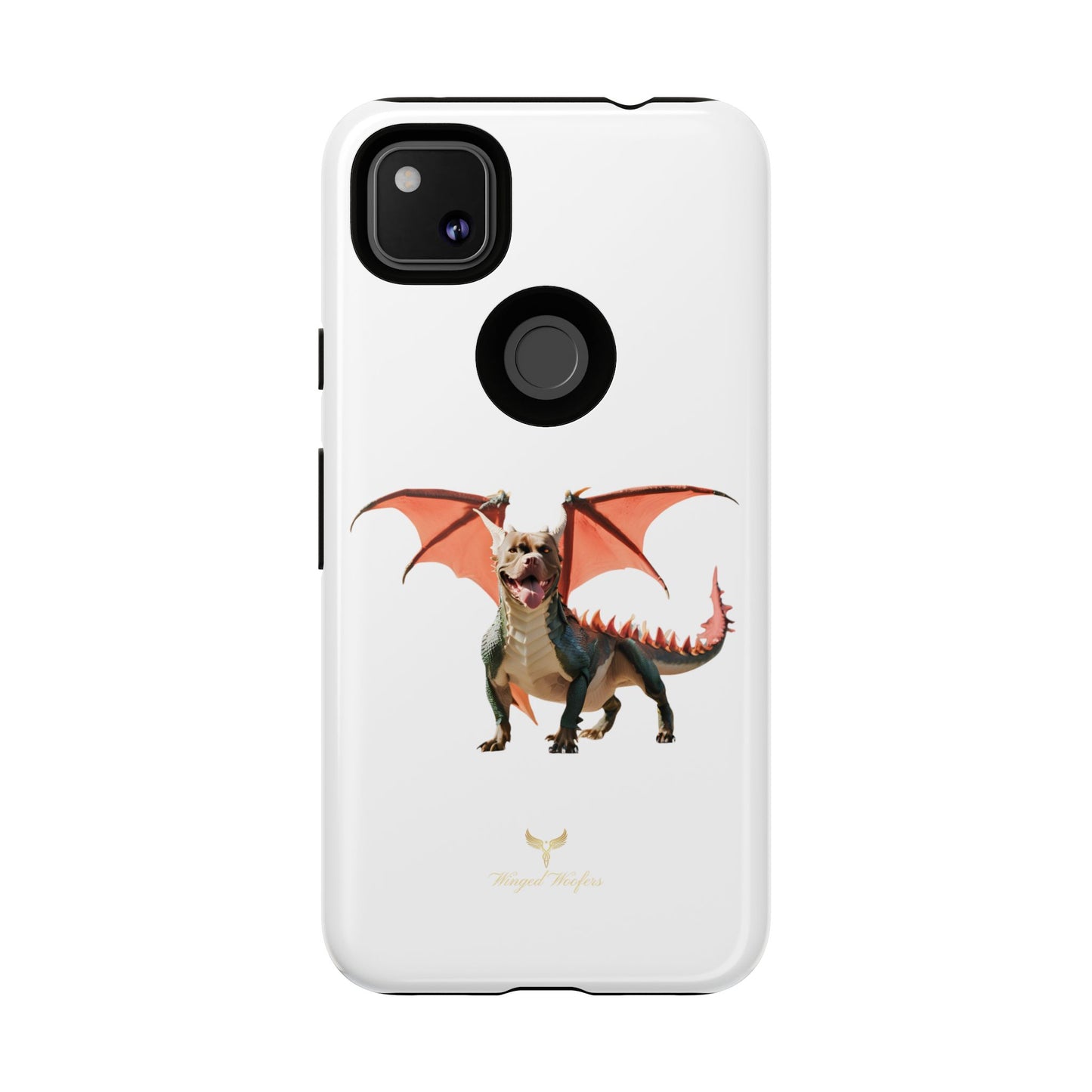 Tough Cases - Fierce Dragon Pitbull Phone Case | Unique Animal Design | Perfect Gift for Animal Lovers