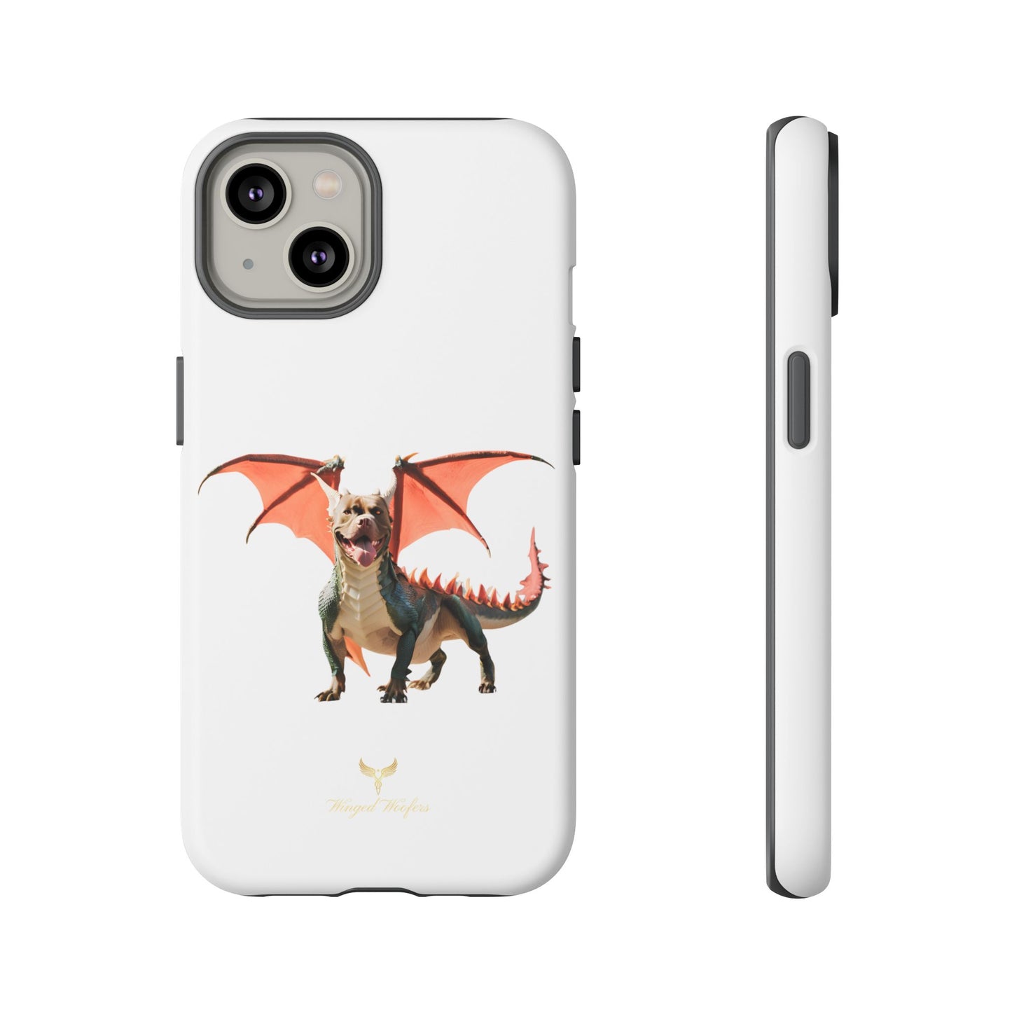 Tough Cases - Fierce Dragon Pitbull Phone Case | Unique Animal Design | Perfect Gift for Animal Lovers