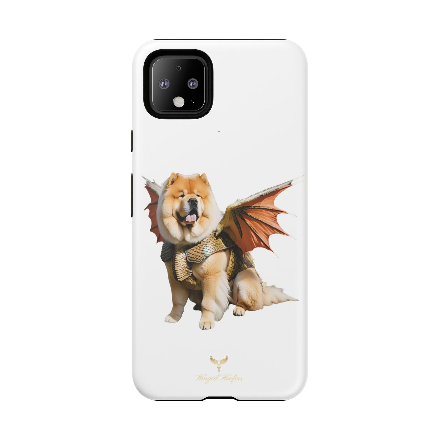 Funny Dragon Chow Chow Dog Phone Case - Tough Cases for Pet Lovers