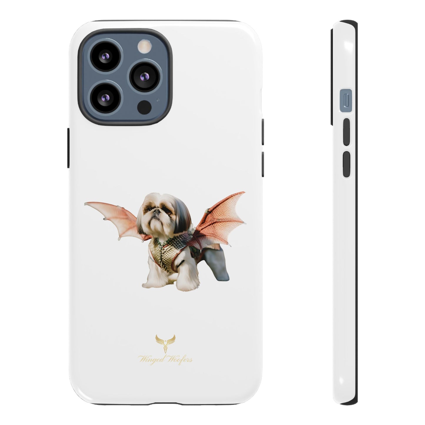 Fantasy Shih Tzu with Dragon Wings Pet Phone Case – Tough Cases for Dog Lovers