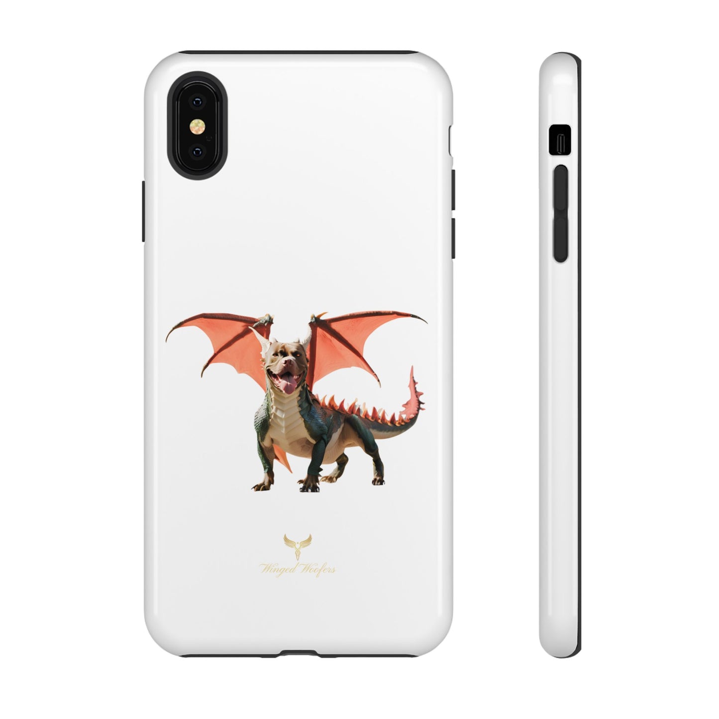 Tough Cases - Fierce Dragon Pitbull Phone Case | Unique Animal Design | Perfect Gift for Animal Lovers