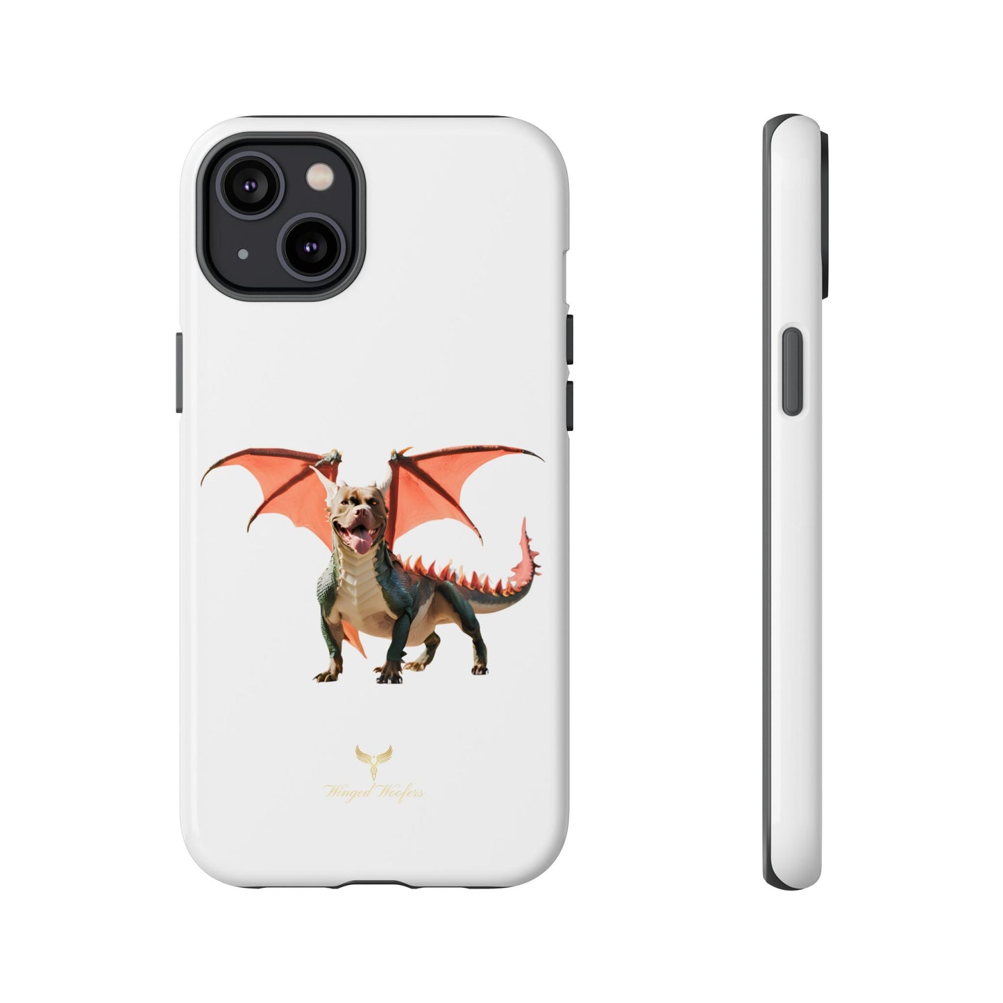 Tough Cases - Fierce Dragon Pitbull Phone Case | Unique Animal Design | Perfect Gift for Animal Lovers