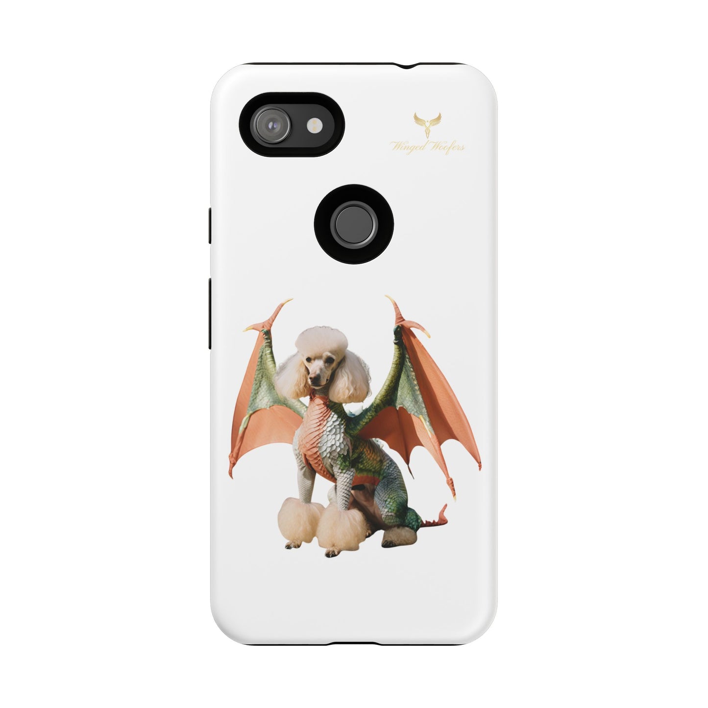 Unique Dragon Poodle Phone Case - Tough Cases for Pet Lovers