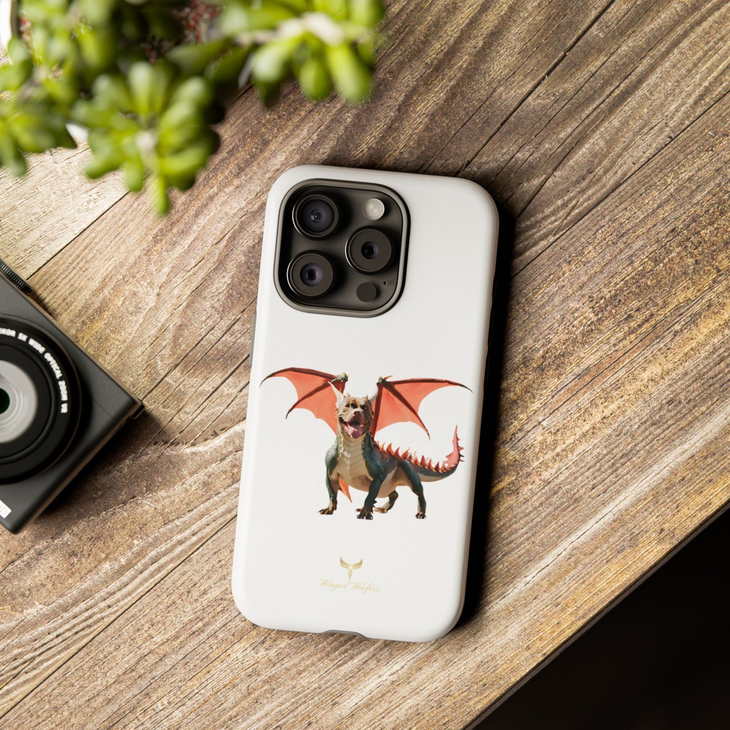 Tough Cases - Fierce Dragon Pitbull Phone Case | Unique Animal Design | Perfect Gift for Animal Lovers