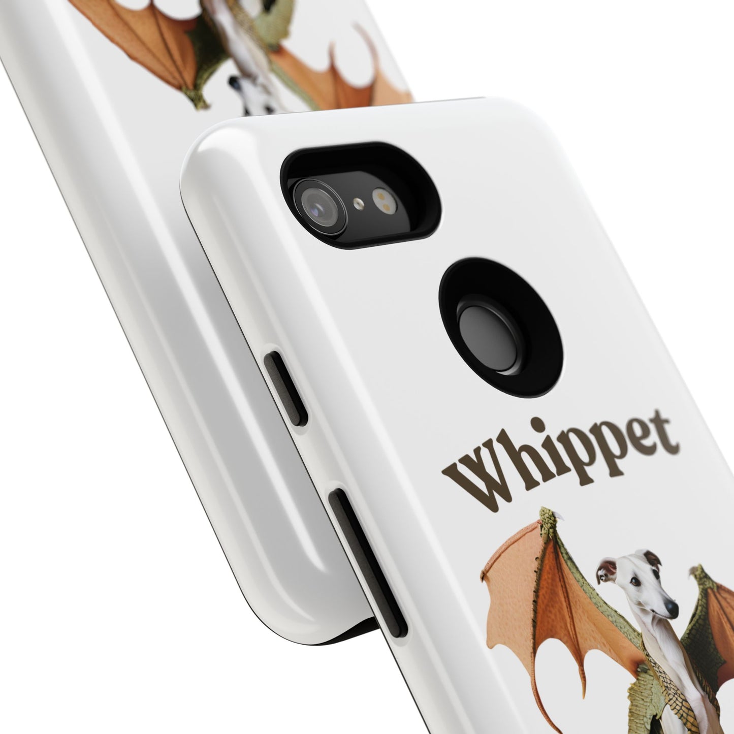 Whippet Dragon Phone Case - Tough & Stylish Pet Accessory