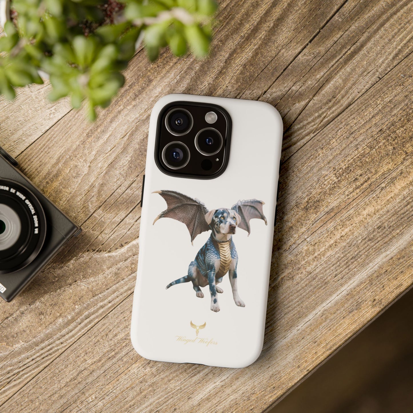 Dragon Dog Phone Case - Tough & Unique Design for Pet Lovers