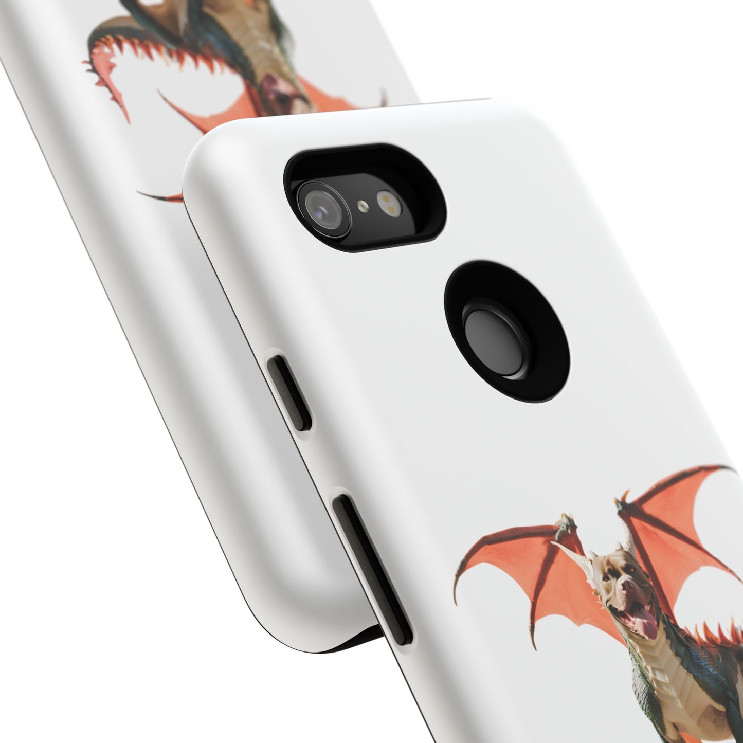 Tough Cases - Fierce Dragon Pitbull Phone Case | Unique Animal Design | Perfect Gift for Animal Lovers