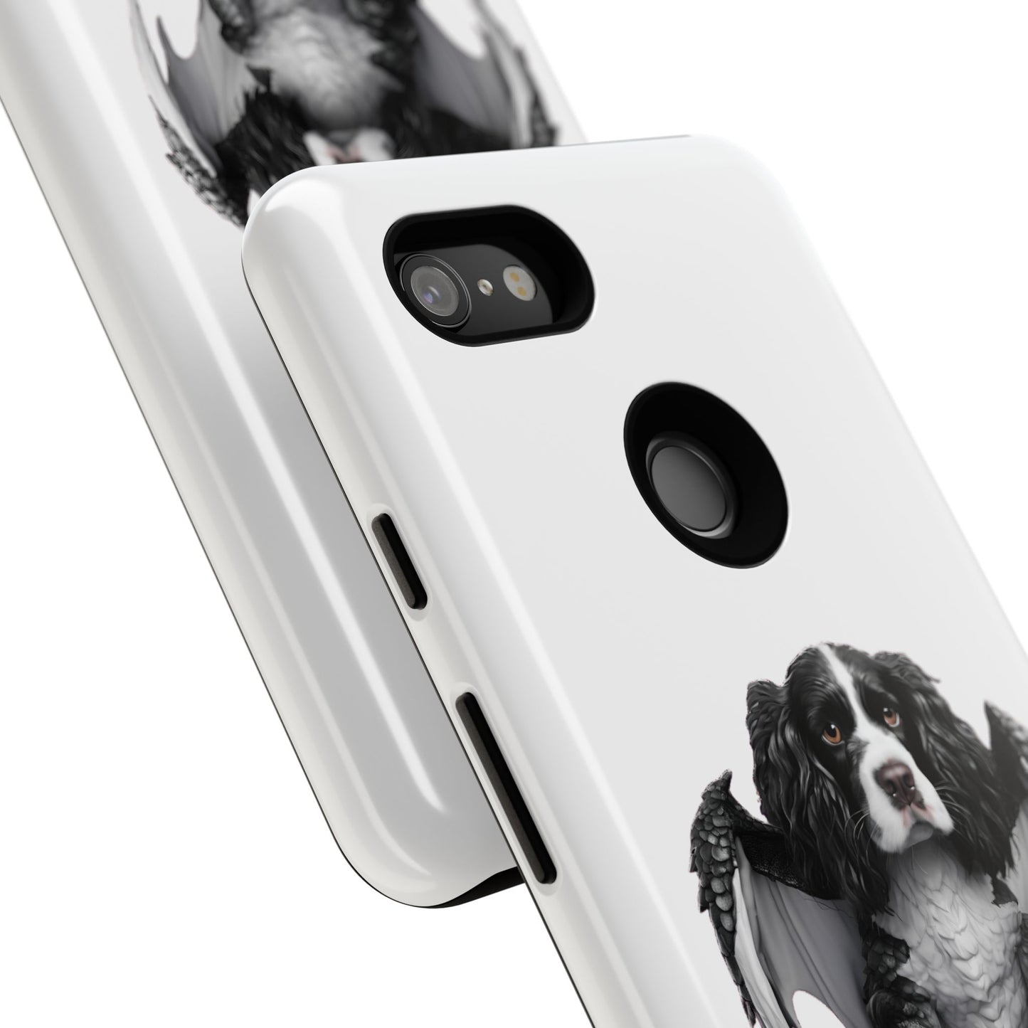 Springer Spaniel Puppy Dragon Winged Dog Phone Case - Tough Cases for Pet Lovers