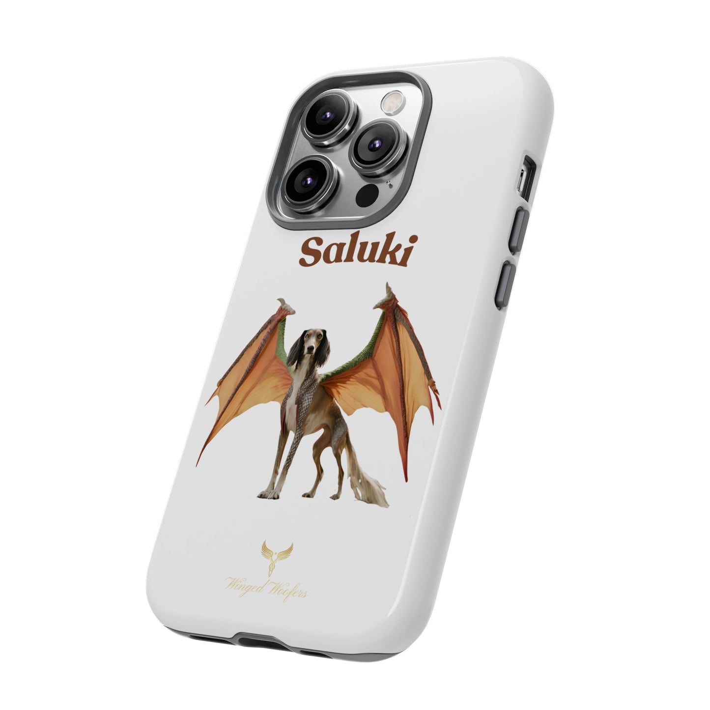 Saluki Dog Dragon Case - Tough Phone Case for Pet Lovers