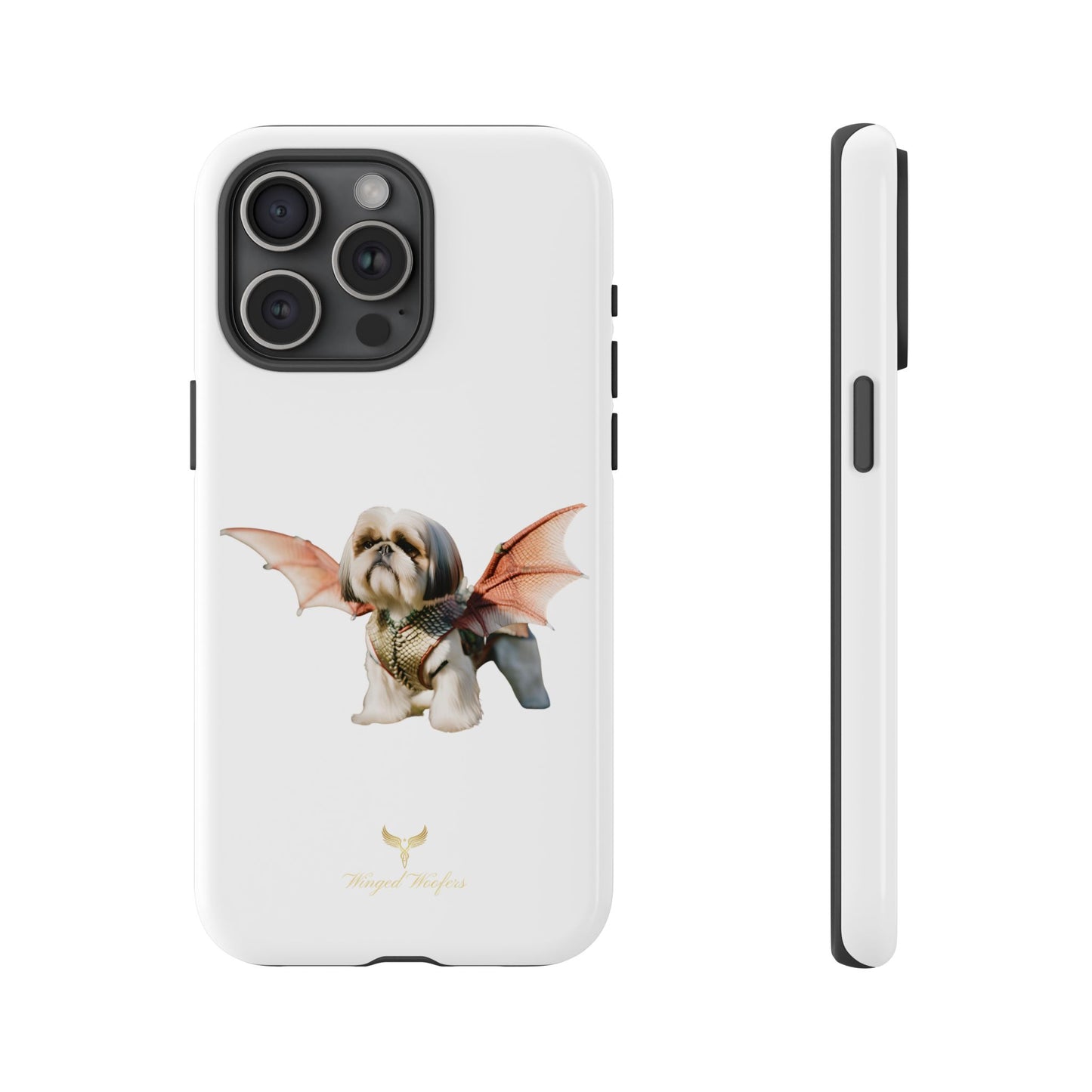 Fantasy Shih Tzu with Dragon Wings Pet Phone Case – Tough Cases for Dog Lovers