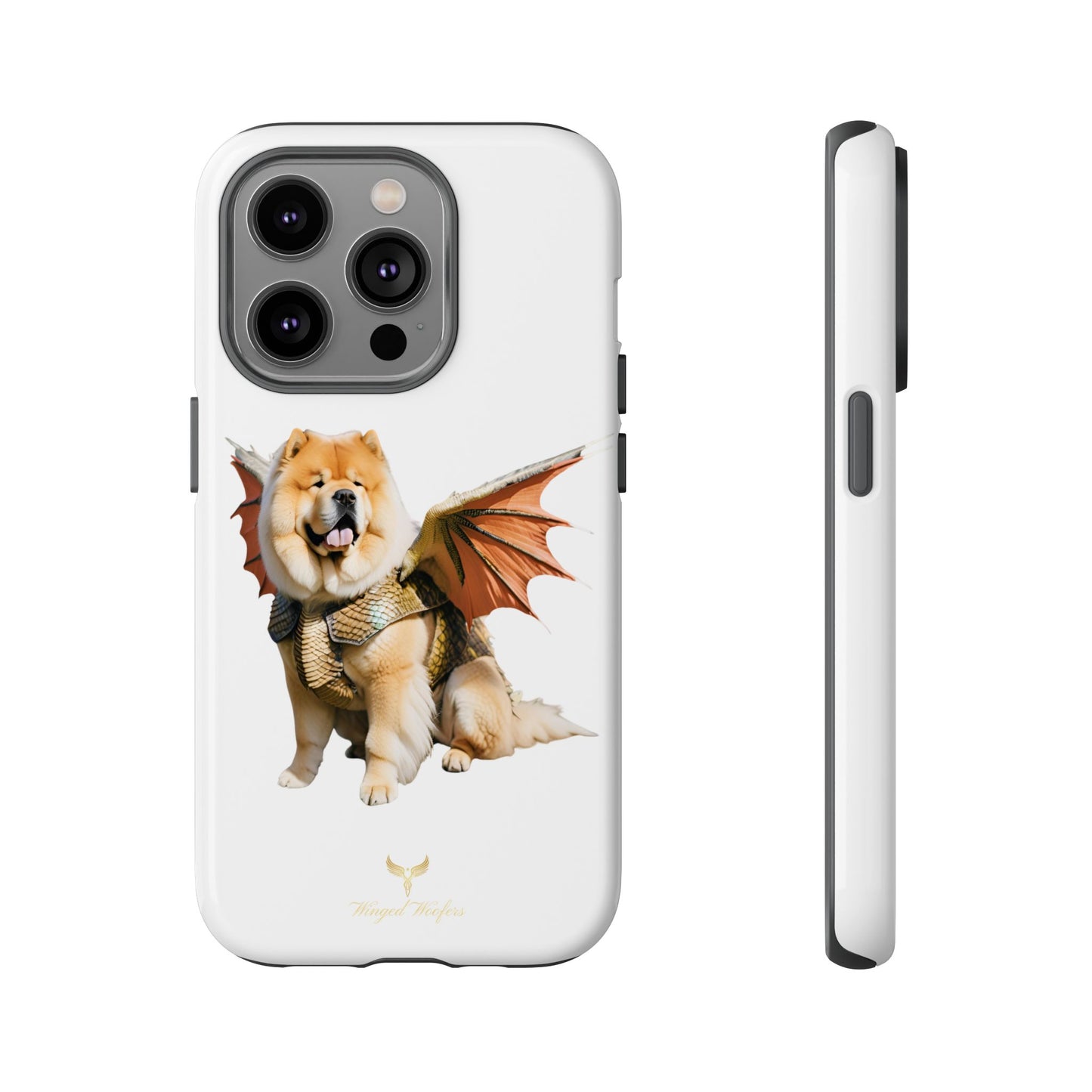 Funny Dragon Chow Chow Dog Phone Case - Tough Cases for Pet Lovers