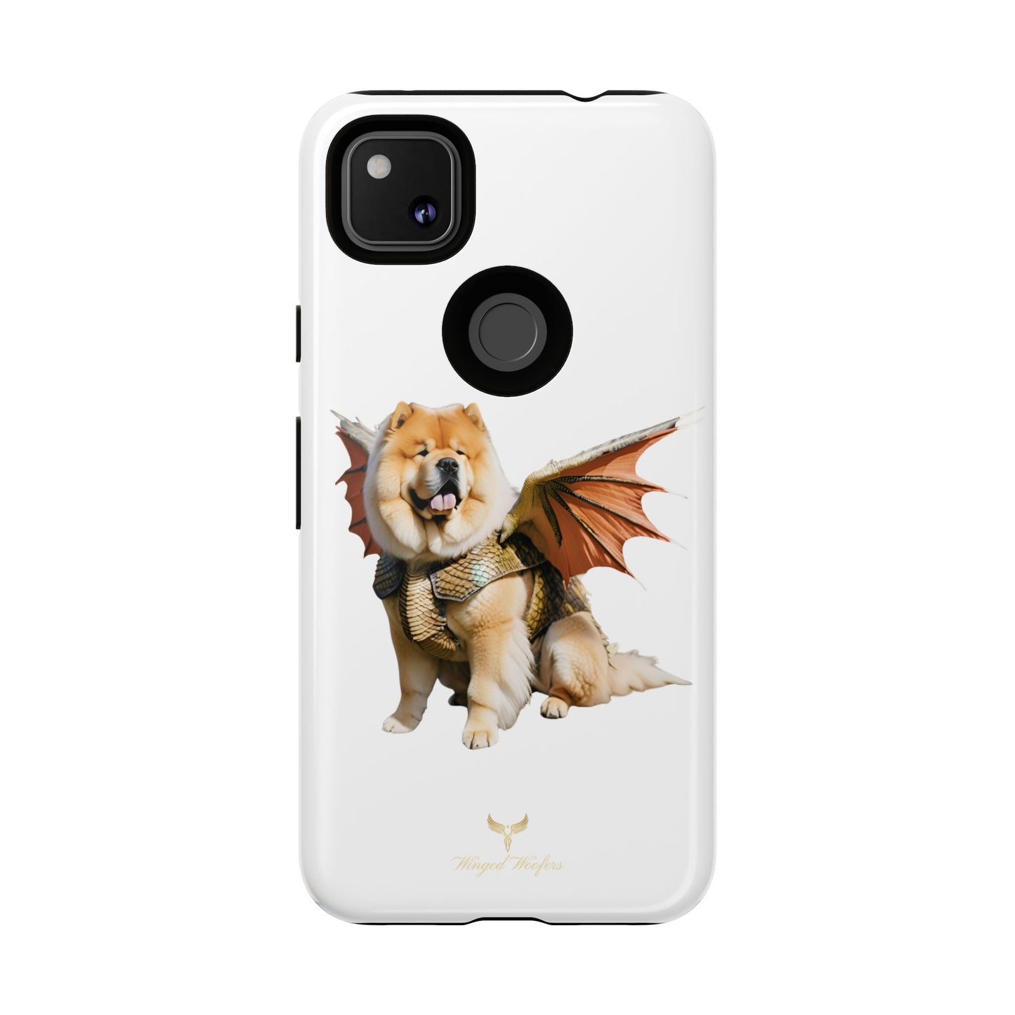 Funny Dragon Chow Chow Dog Phone Case - Tough Cases for Pet Lovers