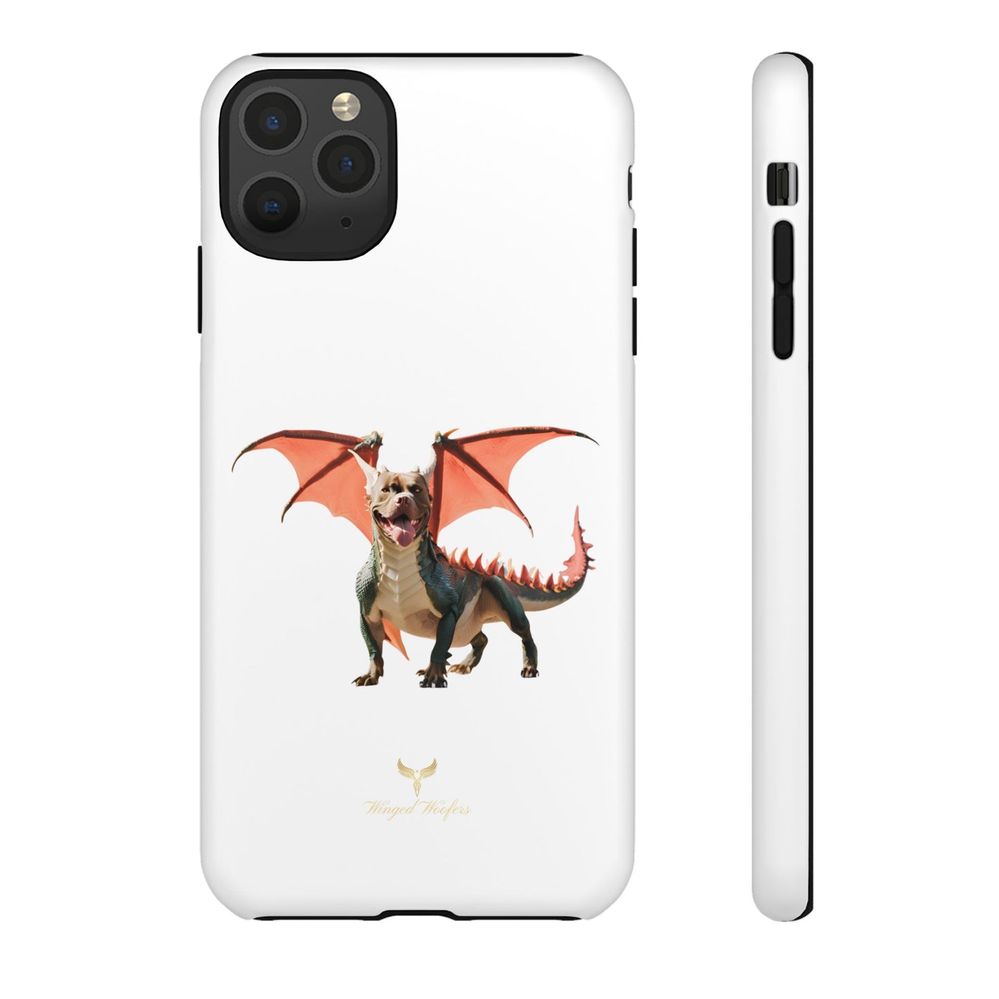 Tough Cases - Fierce Dragon Pitbull Phone Case | Unique Animal Design | Perfect Gift for Animal Lovers