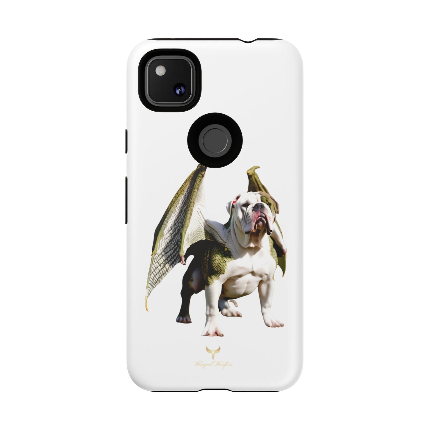 English Bulldog Dragon Phone Case - Tough & Unique Design