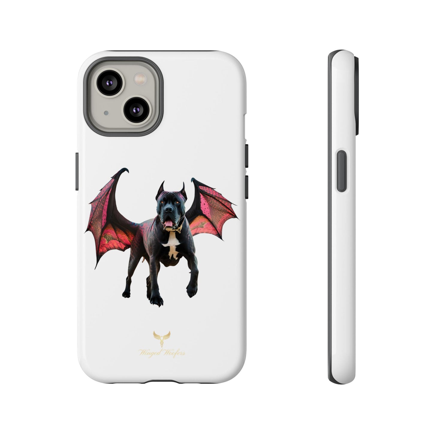 Flying Cane Corso Dog Phone Case - Tough Cases for Pet Lovers