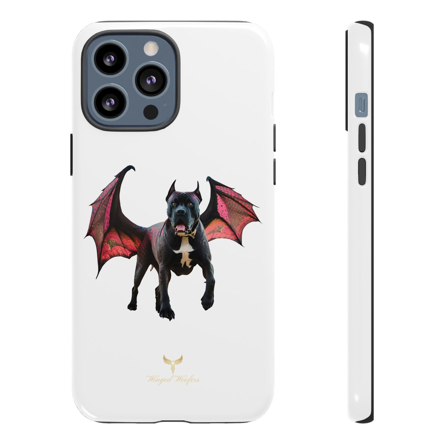 Flying Cane Corso Dog Phone Case - Tough Cases for Pet Lovers