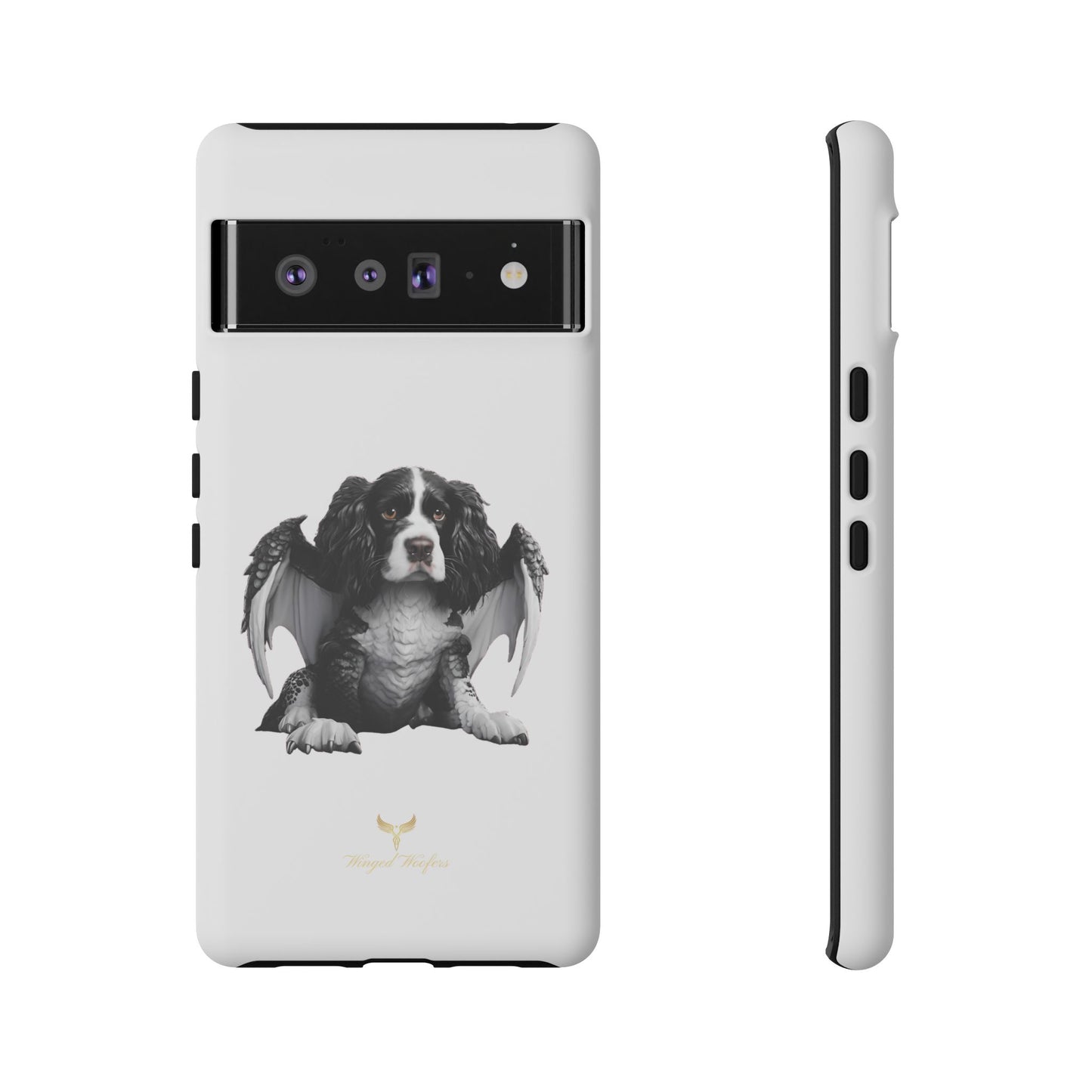 Springer Spaniel Puppy Dragon Winged Dog Phone Case - Tough Cases for Pet Lovers