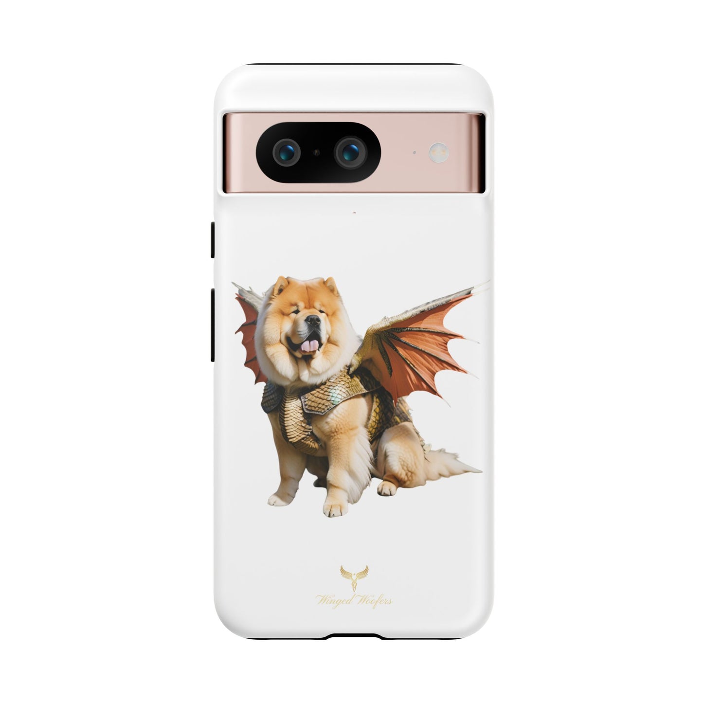 Funny Dragon Chow Chow Dog Phone Case - Tough Cases for Pet Lovers