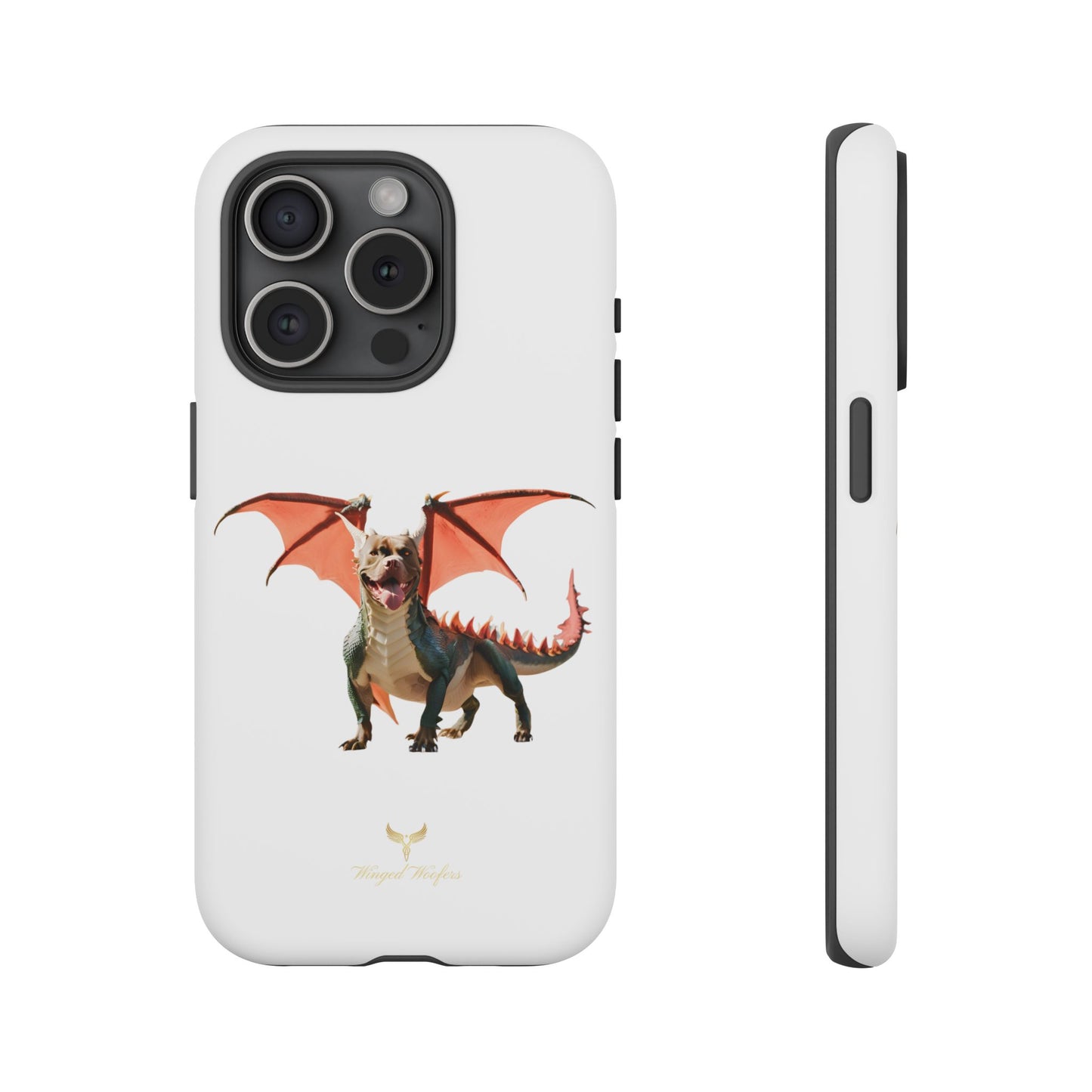 Tough Cases - Fierce Dragon Pitbull Phone Case | Unique Animal Design | Perfect Gift for Animal Lovers