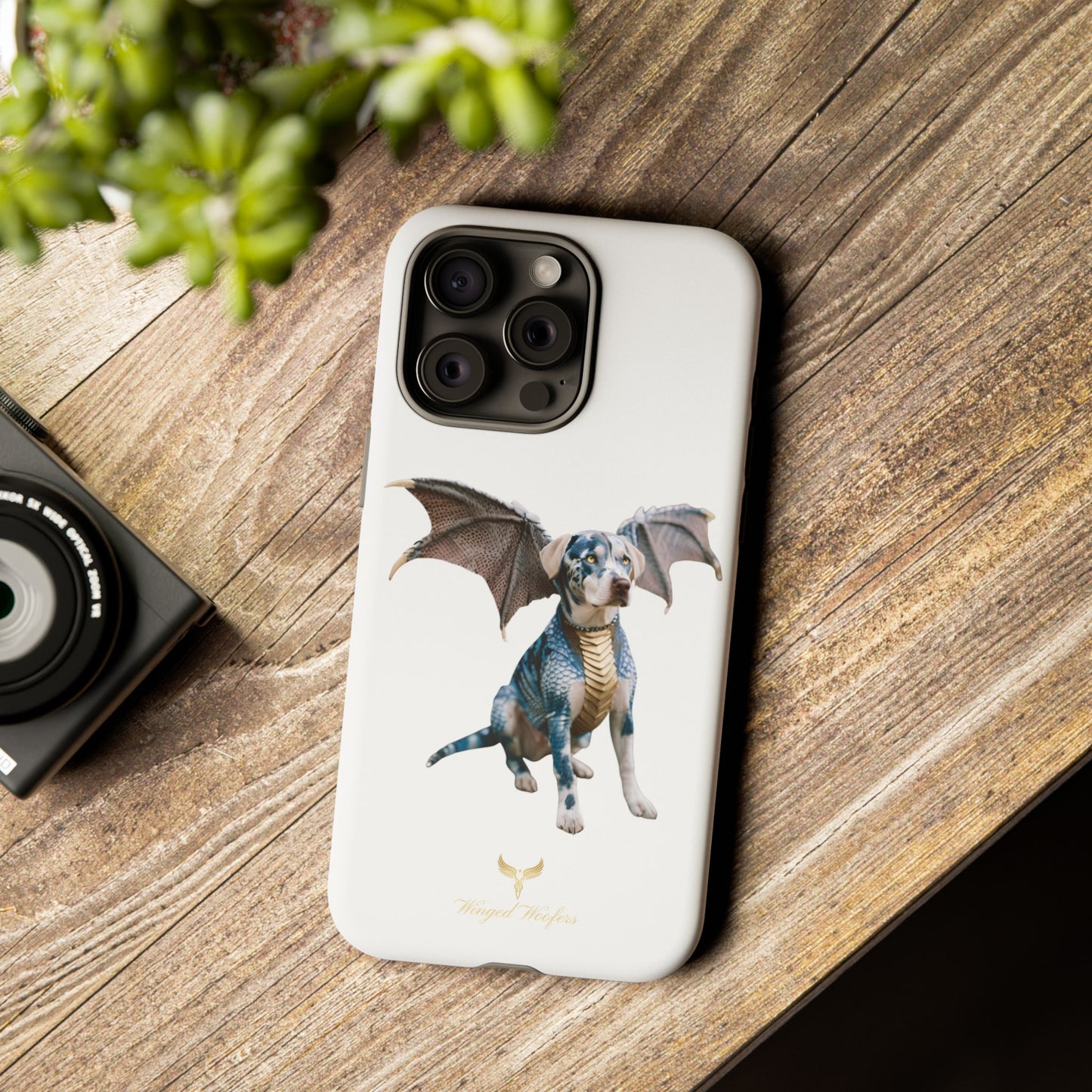 Dragon Dog Phone Case - Tough & Unique Design for Pet Lovers