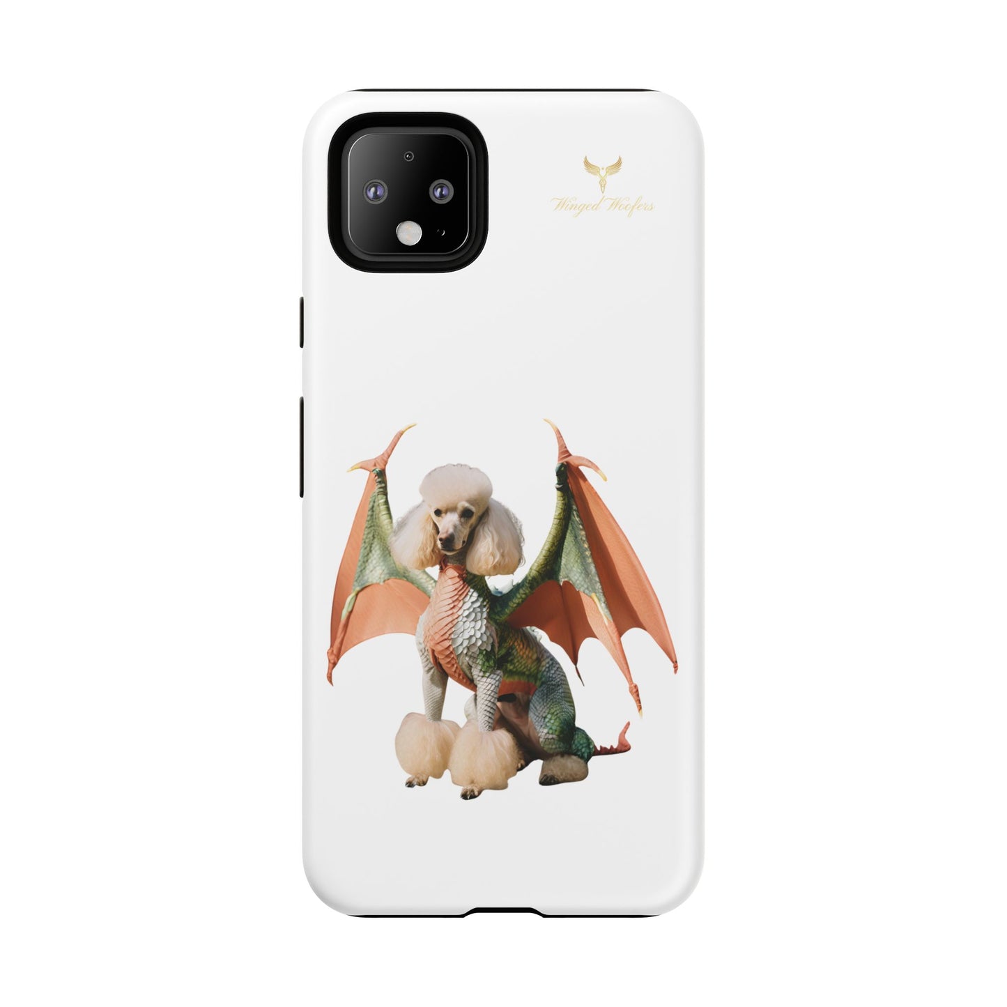 Unique Dragon Poodle Phone Case - Tough Cases for Pet Lovers