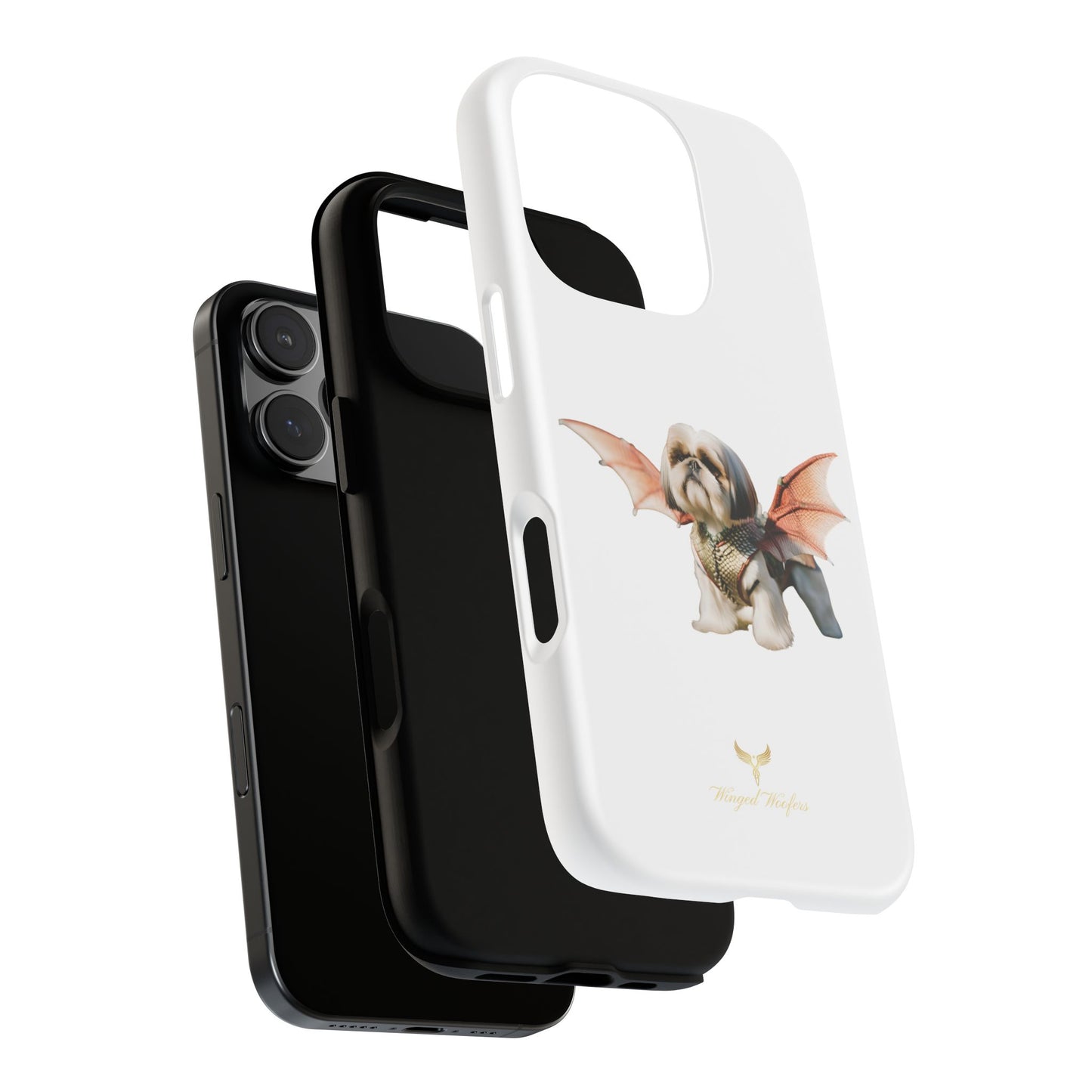 Fantasy Shih Tzu with Dragon Wings Pet Phone Case – Tough Cases for Dog Lovers