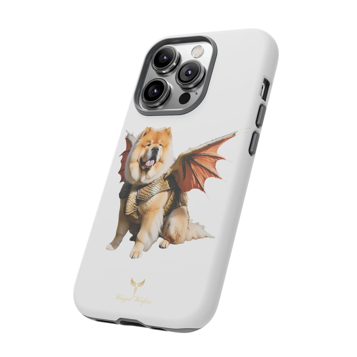 Funny Dragon Chow Chow Dog Phone Case - Tough Cases for Pet Lovers