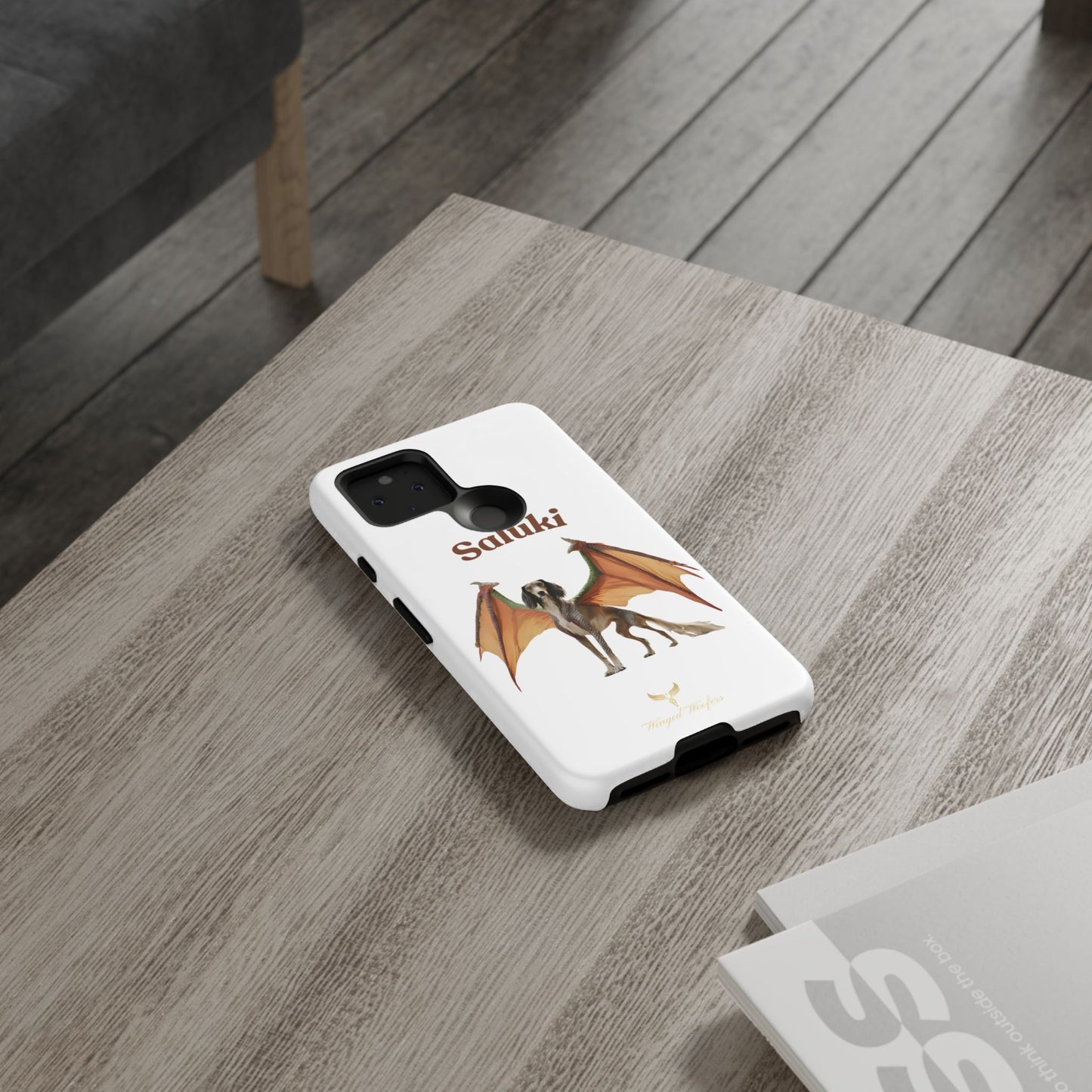 Saluki Dog Dragon Case - Tough Phone Case for Pet Lovers