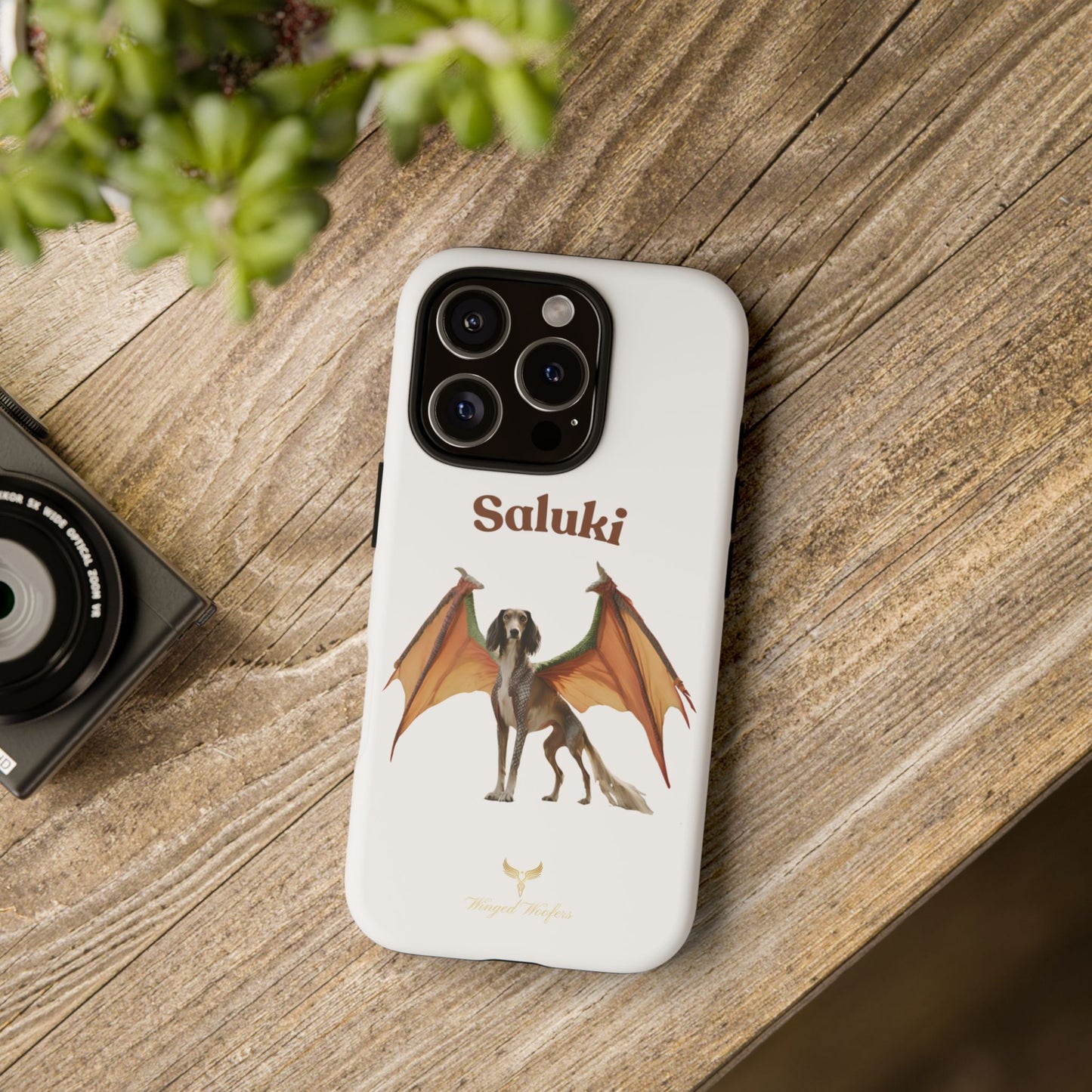 Saluki Dog Dragon Case - Tough Phone Case for Pet Lovers