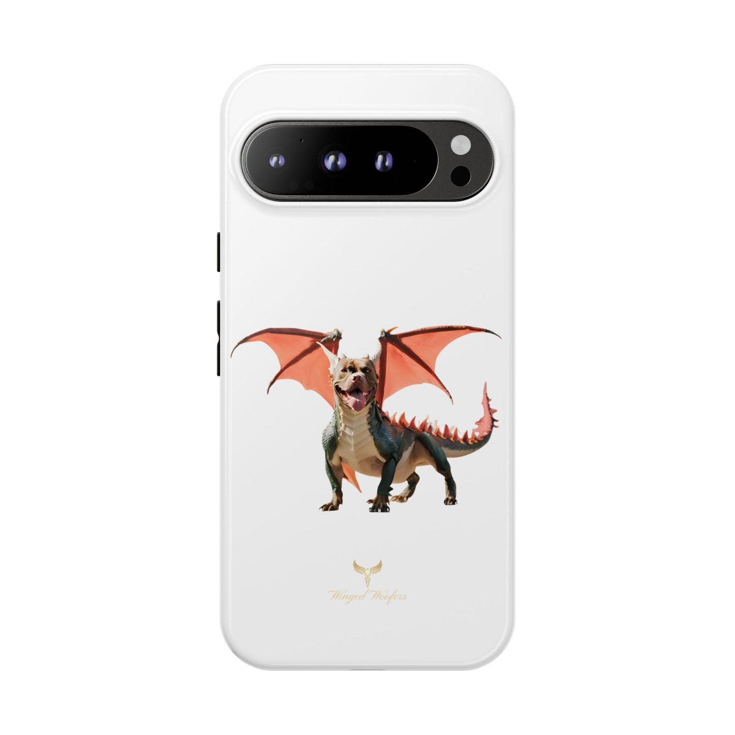 Tough Cases - Fierce Dragon Pitbull Phone Case | Unique Animal Design | Perfect Gift for Animal Lovers