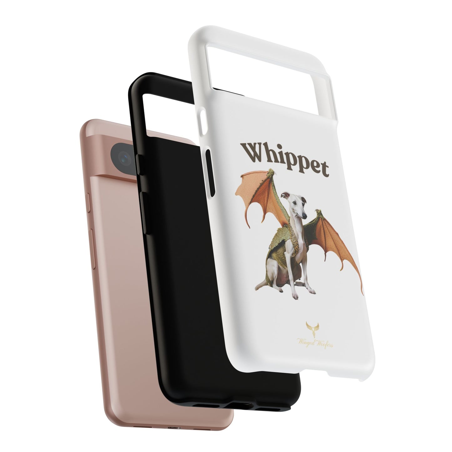 Whippet Dragon Phone Case - Tough & Stylish Pet Accessory