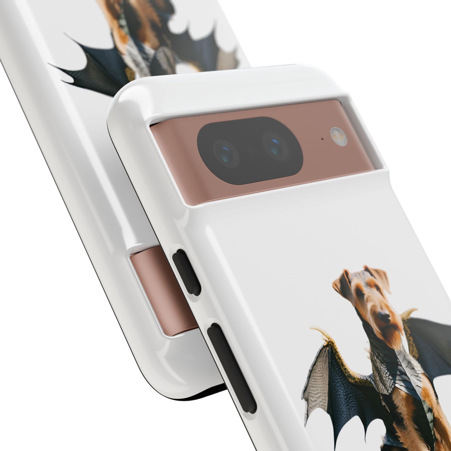 Cool Dragon Airedale Terrier Dog Phone Case - Tough Cases for Pet Lovers