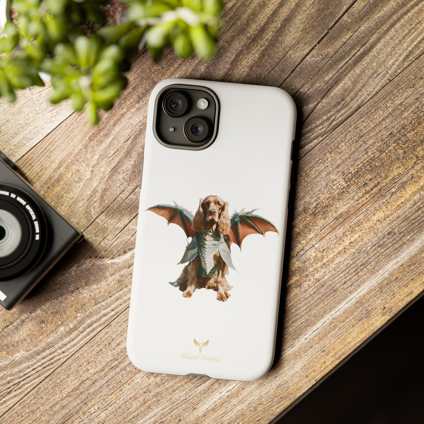 Dragon Wing Cocker Spaniel Dog Phone Case - Tough Cases for Pet Lovers