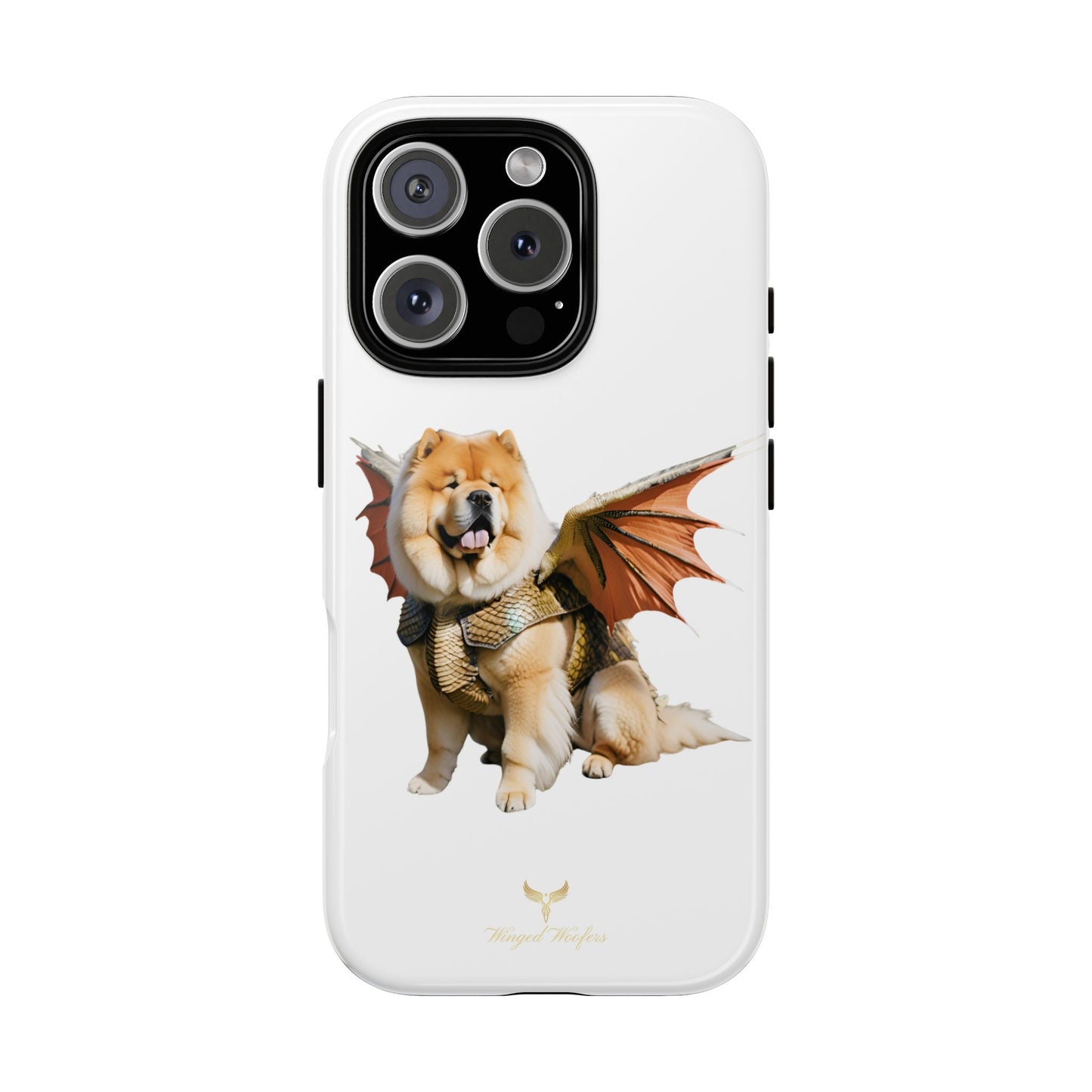 Funny Dragon Chow Chow Dog Phone Case - Tough Cases for Pet Lovers