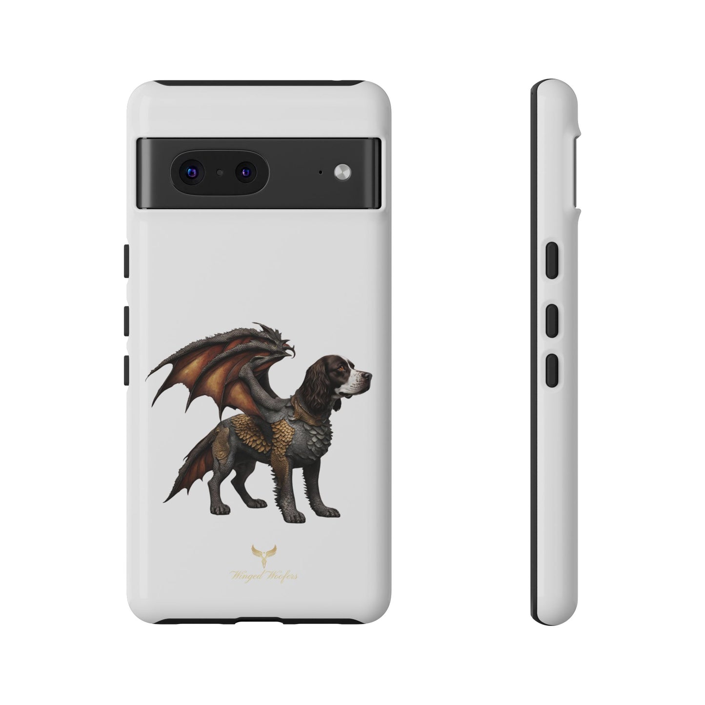 Fantasy Springer Spaniel as a Dragon Phone Case - Tough Cases for Pet Lovers