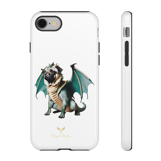 Fantasy Pug Dragon Phone Case - Playful & Unique Gift for Dog Lovers