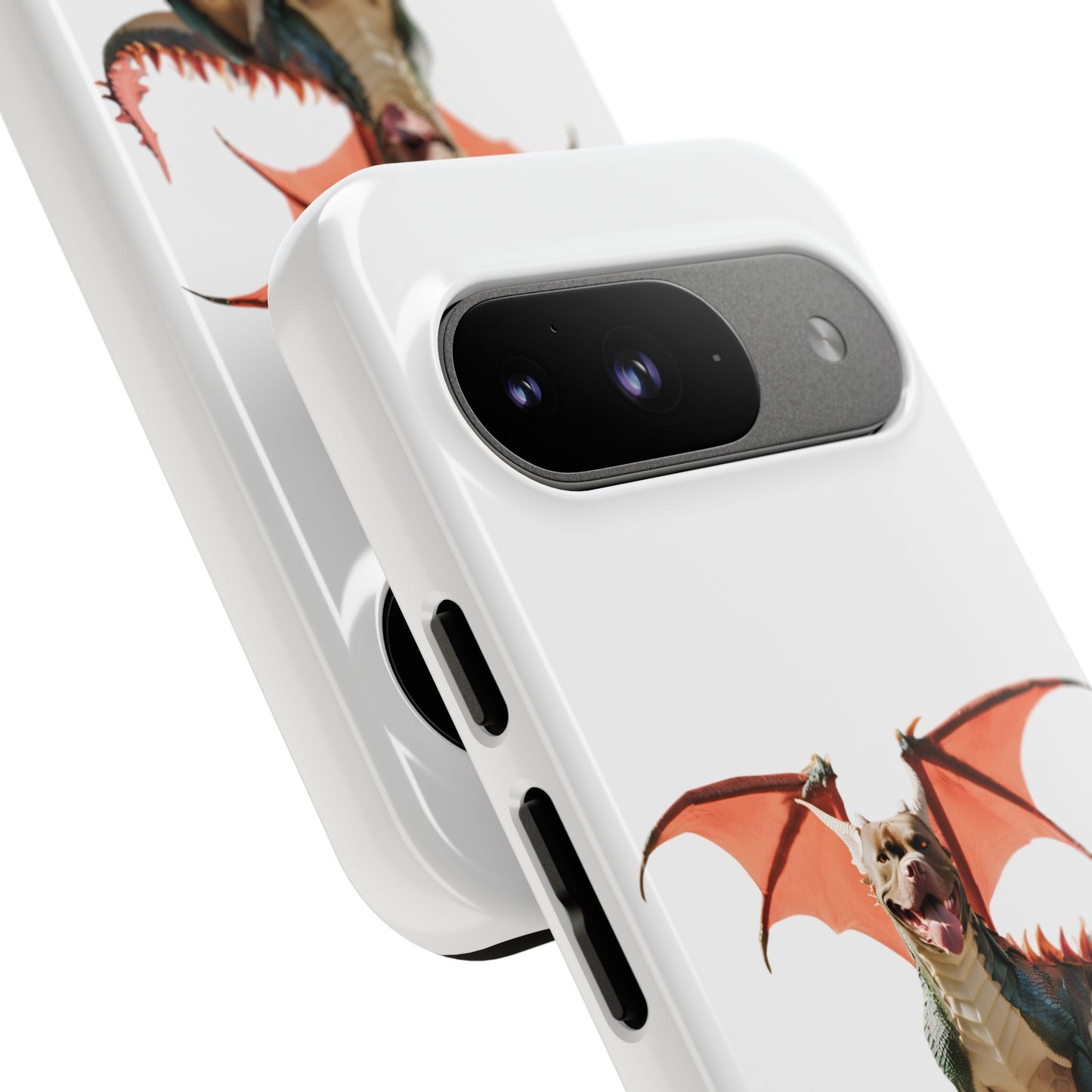 Tough Cases - Fierce Dragon Pitbull Phone Case | Unique Animal Design | Perfect Gift for Animal Lovers