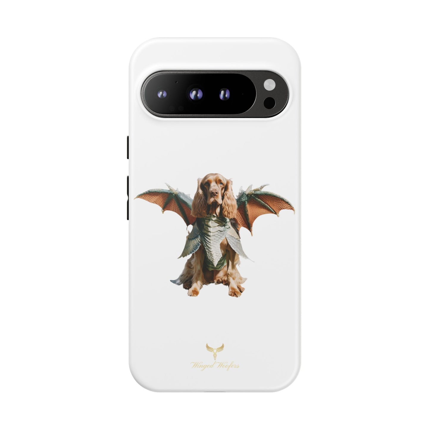 Dragon Wing Cocker Spaniel Dog Phone Case - Tough Cases for Pet Lovers