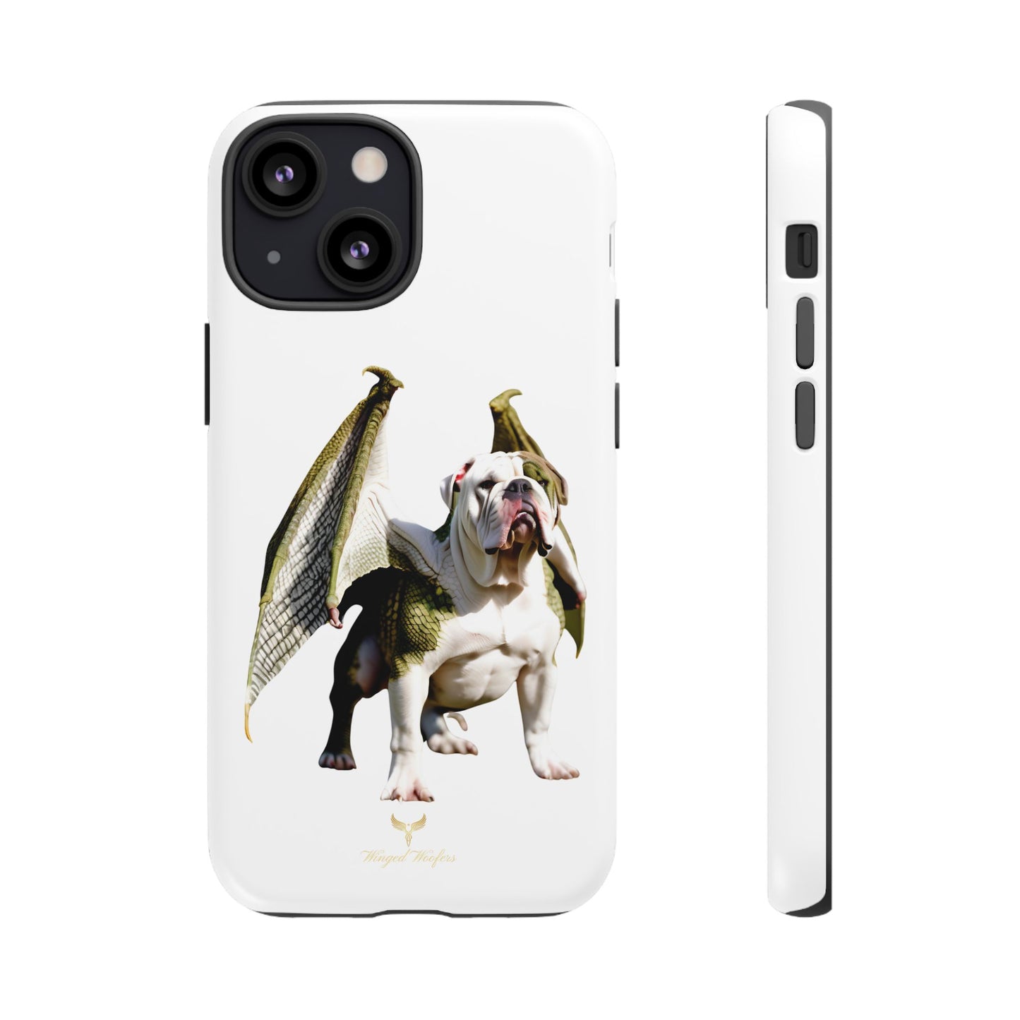 English Bulldog Dragon Phone Case - Tough & Unique Design