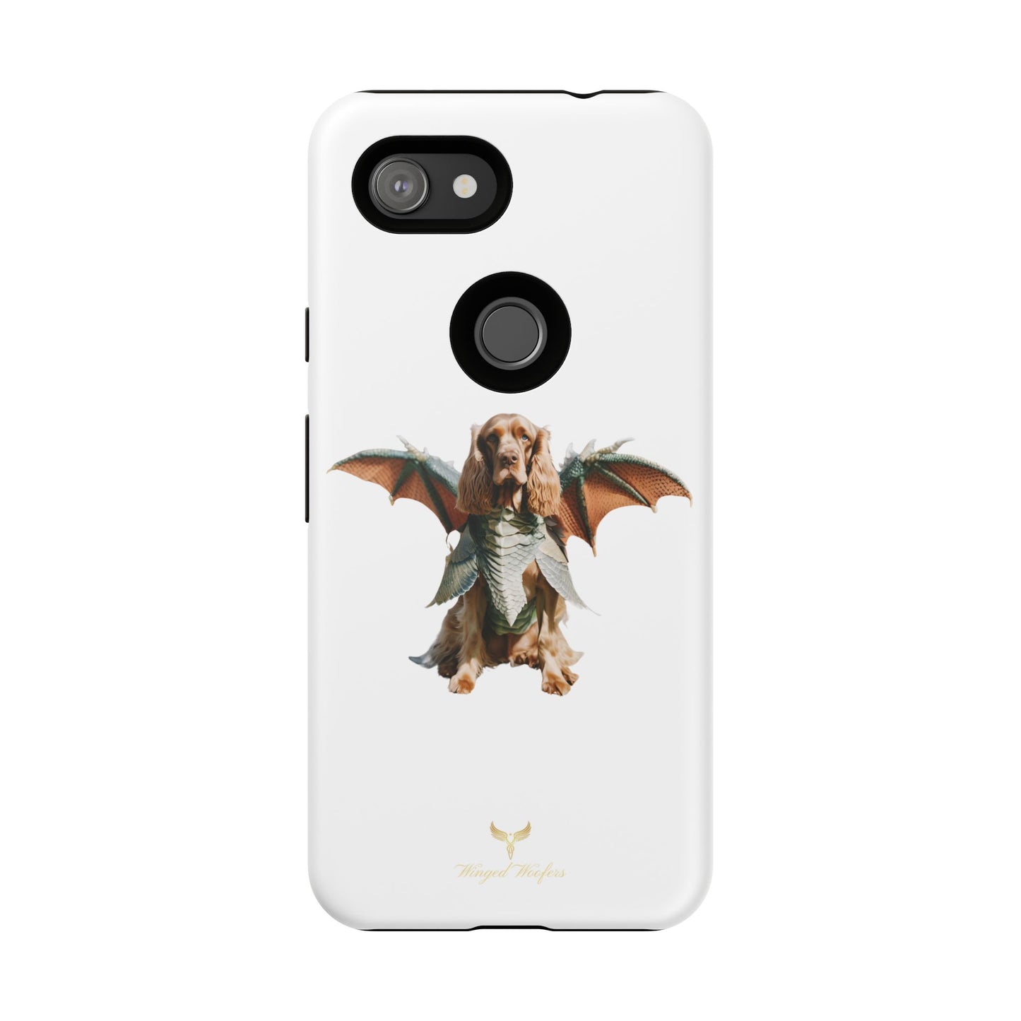 Dragon Wing Cocker Spaniel Dog Phone Case - Tough Cases for Pet Lovers