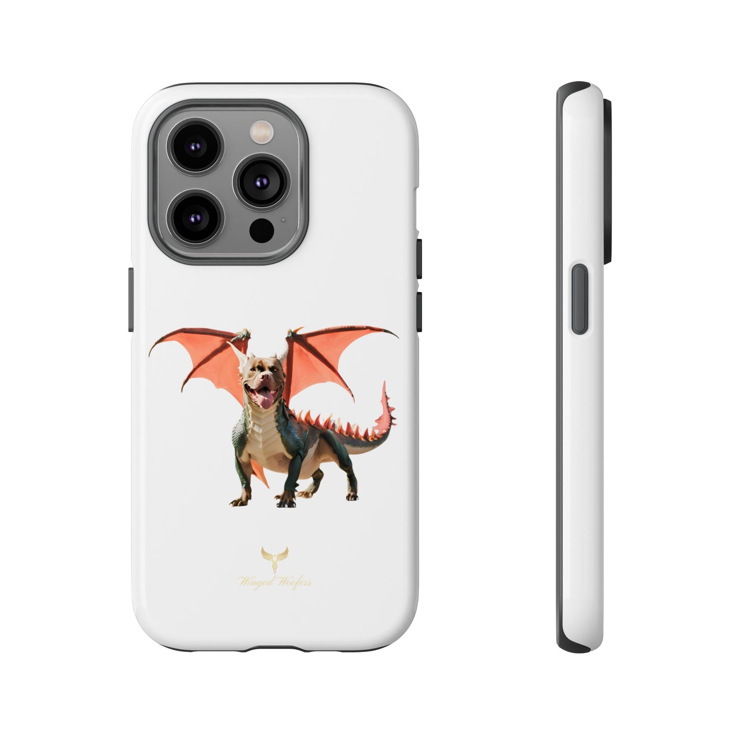 Tough Cases - Fierce Dragon Pitbull Phone Case | Unique Animal Design | Perfect Gift for Animal Lovers