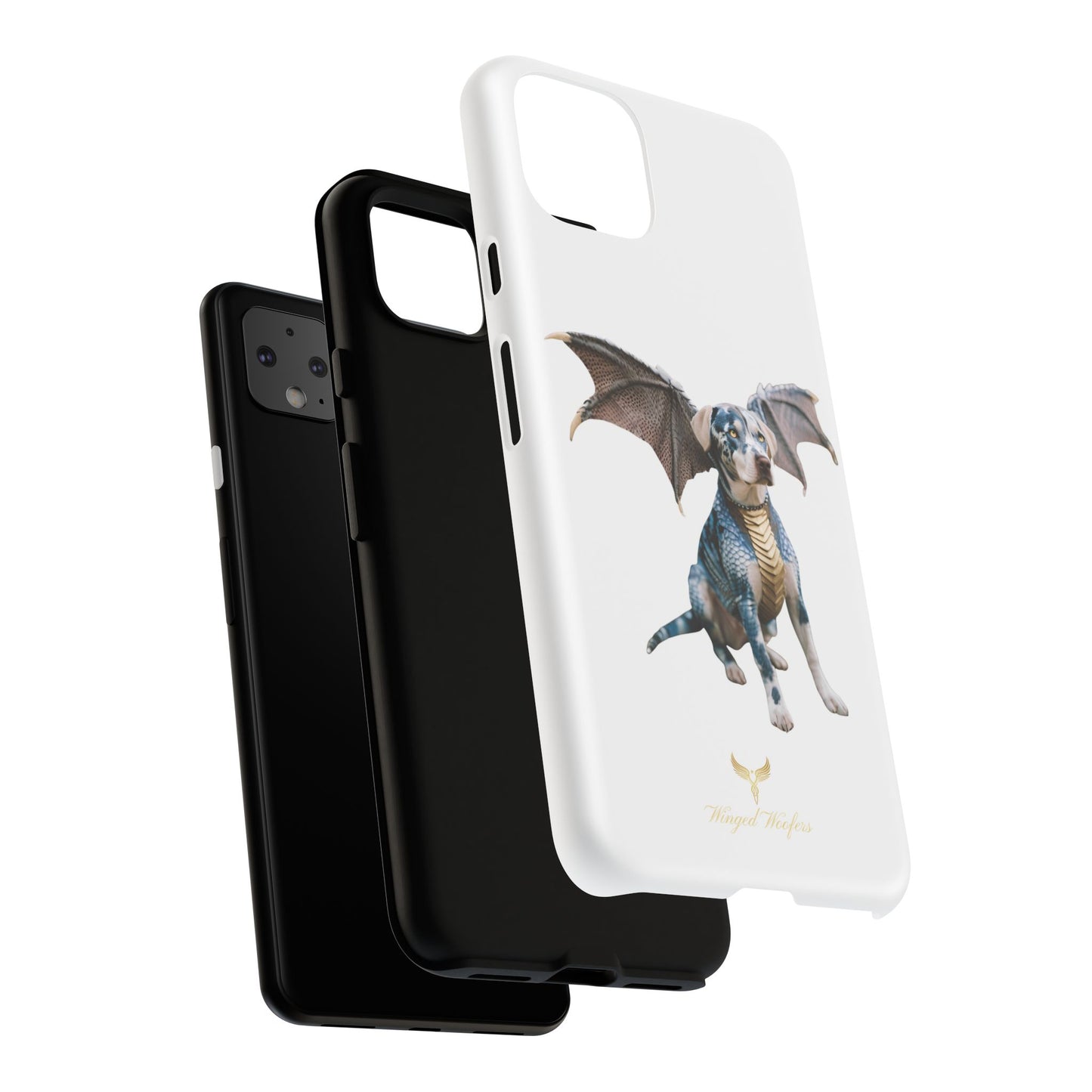 Dragon Dog Phone Case - Tough & Unique Design for Pet Lovers