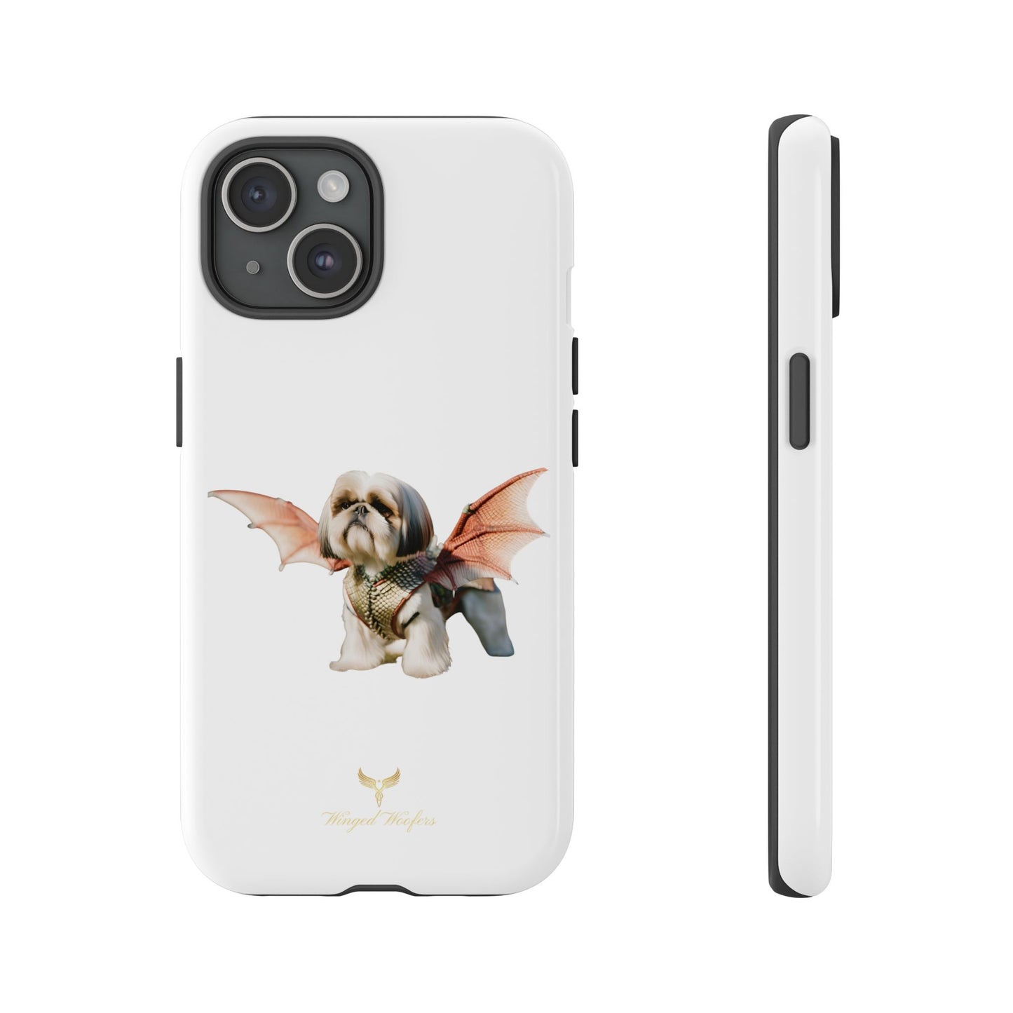 Fantasy Shih Tzu with Dragon Wings Pet Phone Case – Tough Cases for Dog Lovers