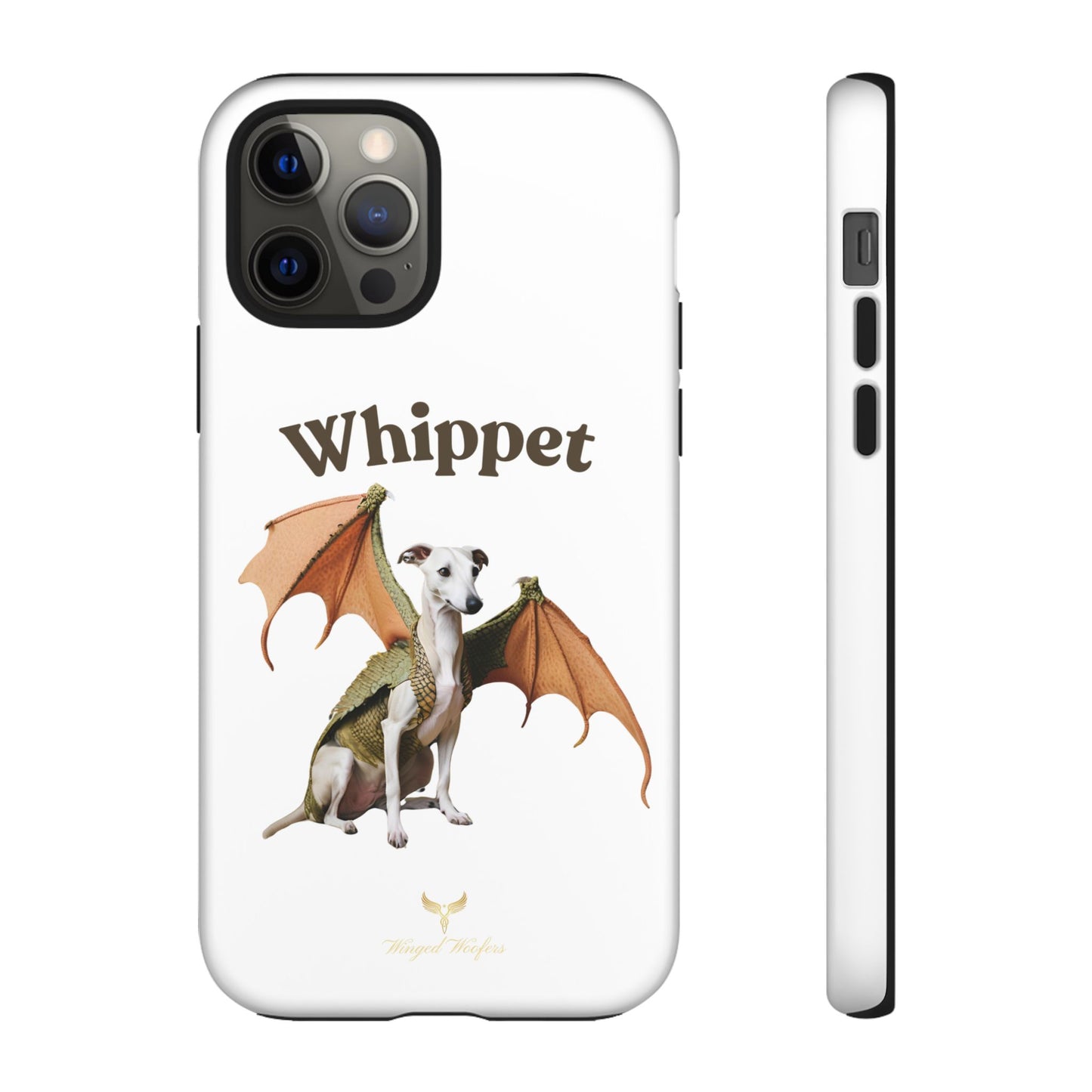 Whippet Dragon Phone Case - Tough & Stylish Pet Accessory