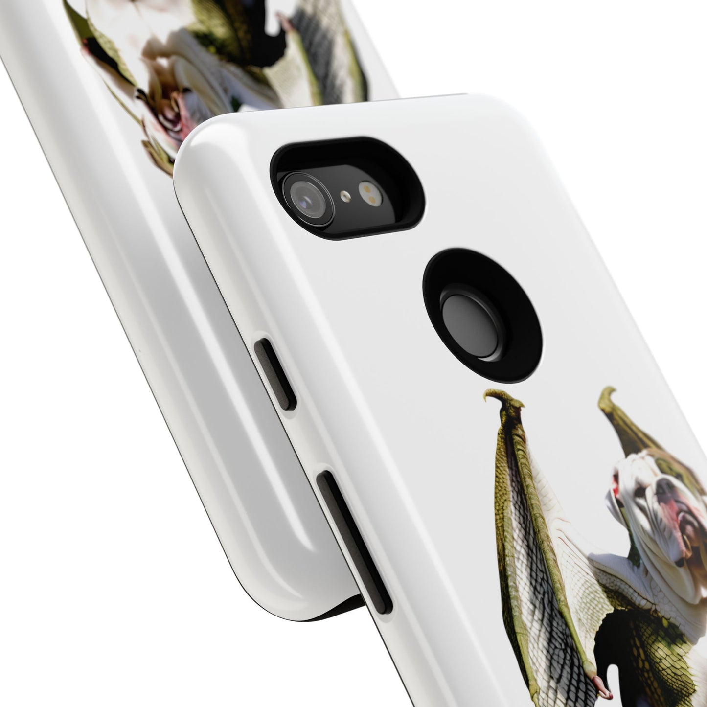 English Bulldog Dragon Phone Case - Tough & Unique Design