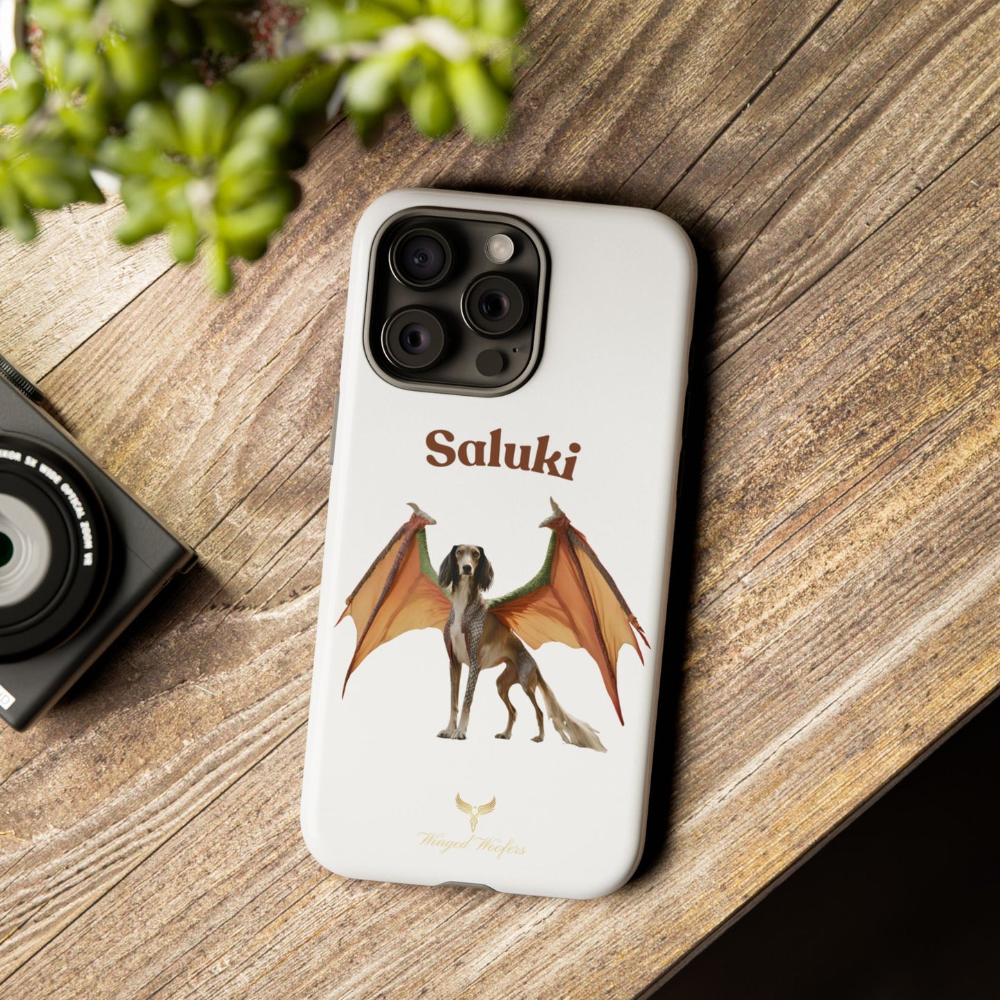 Saluki Dog Dragon Case - Tough Phone Case for Pet Lovers